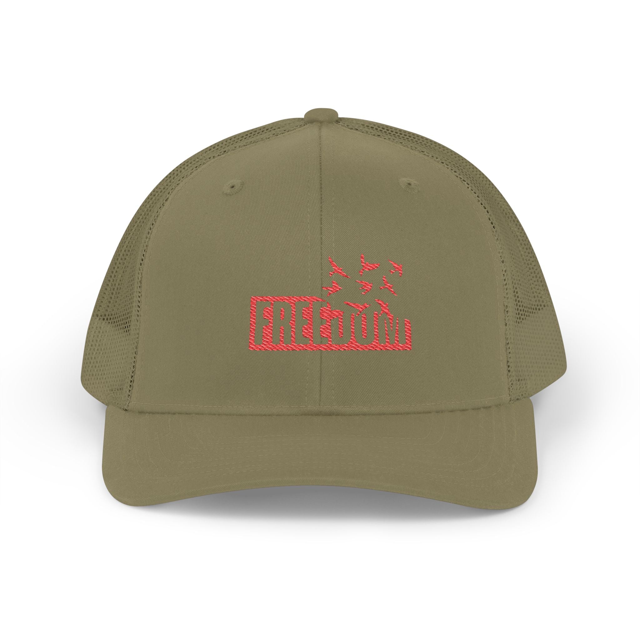 Freedom Embroidered Trucker Cap