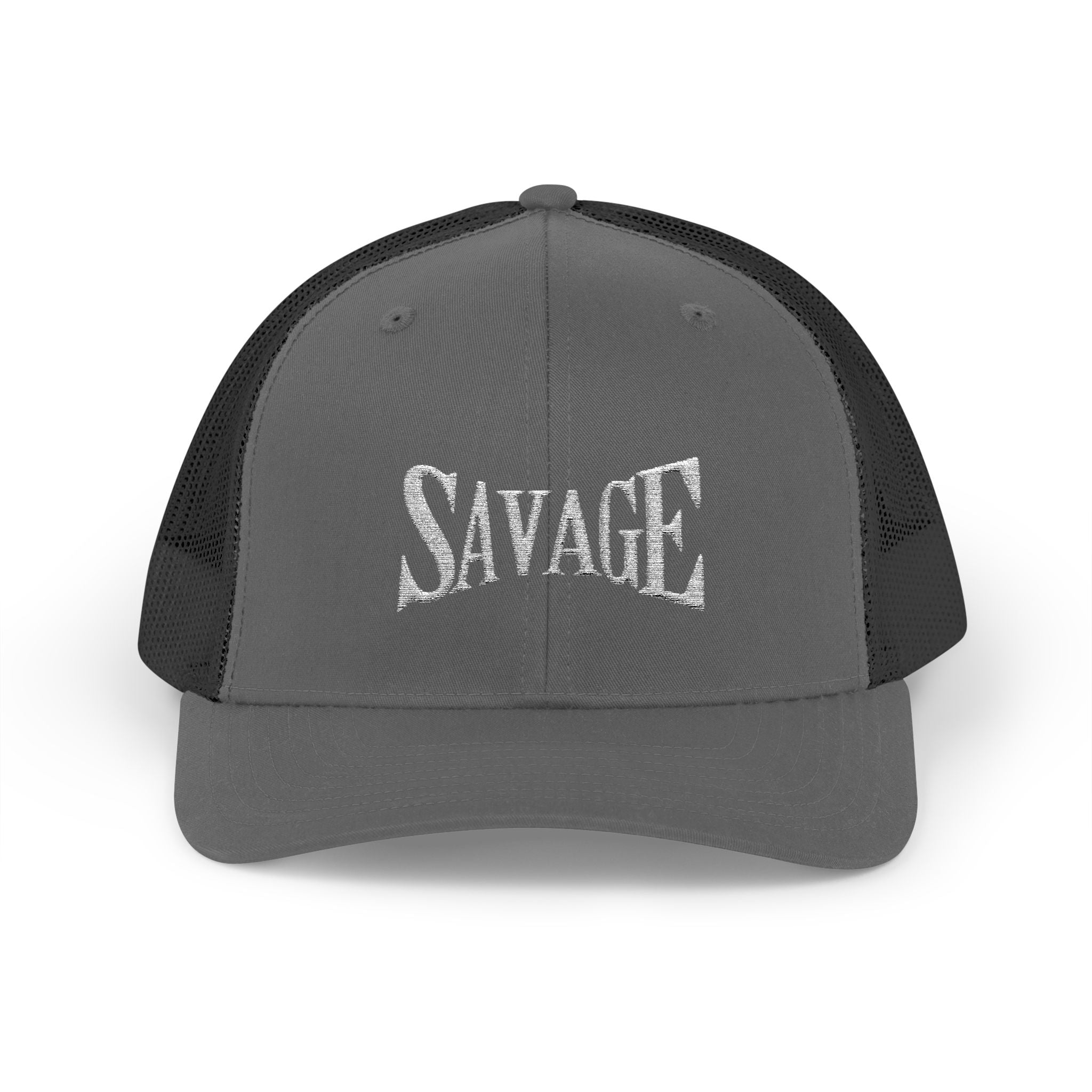 Savage Snapback Trucker Cap - Stylish Casual Headwear