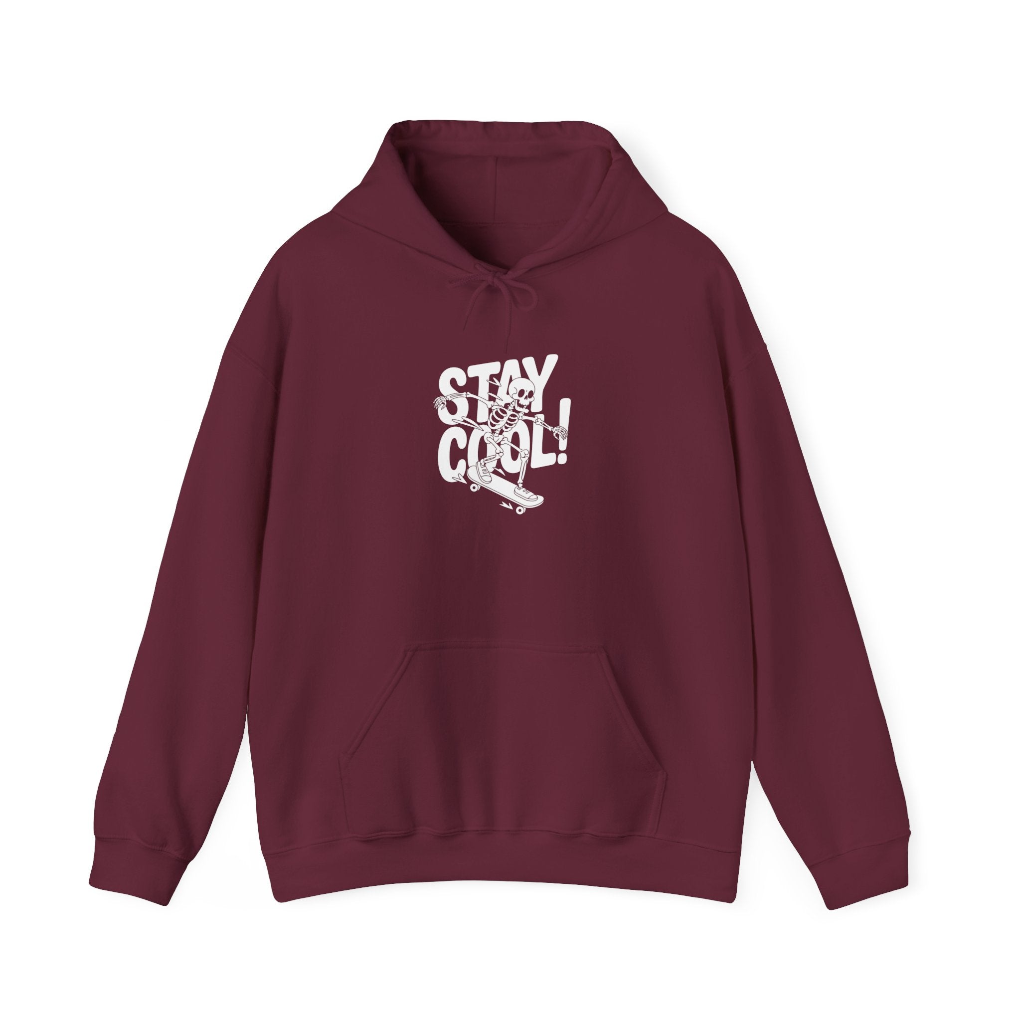Cool Stay Hooded Sweatshirt | Unisex Casual Pullover, Gift for Friends, Cozy Wear, Street Style Apparel, Unique Hoodie