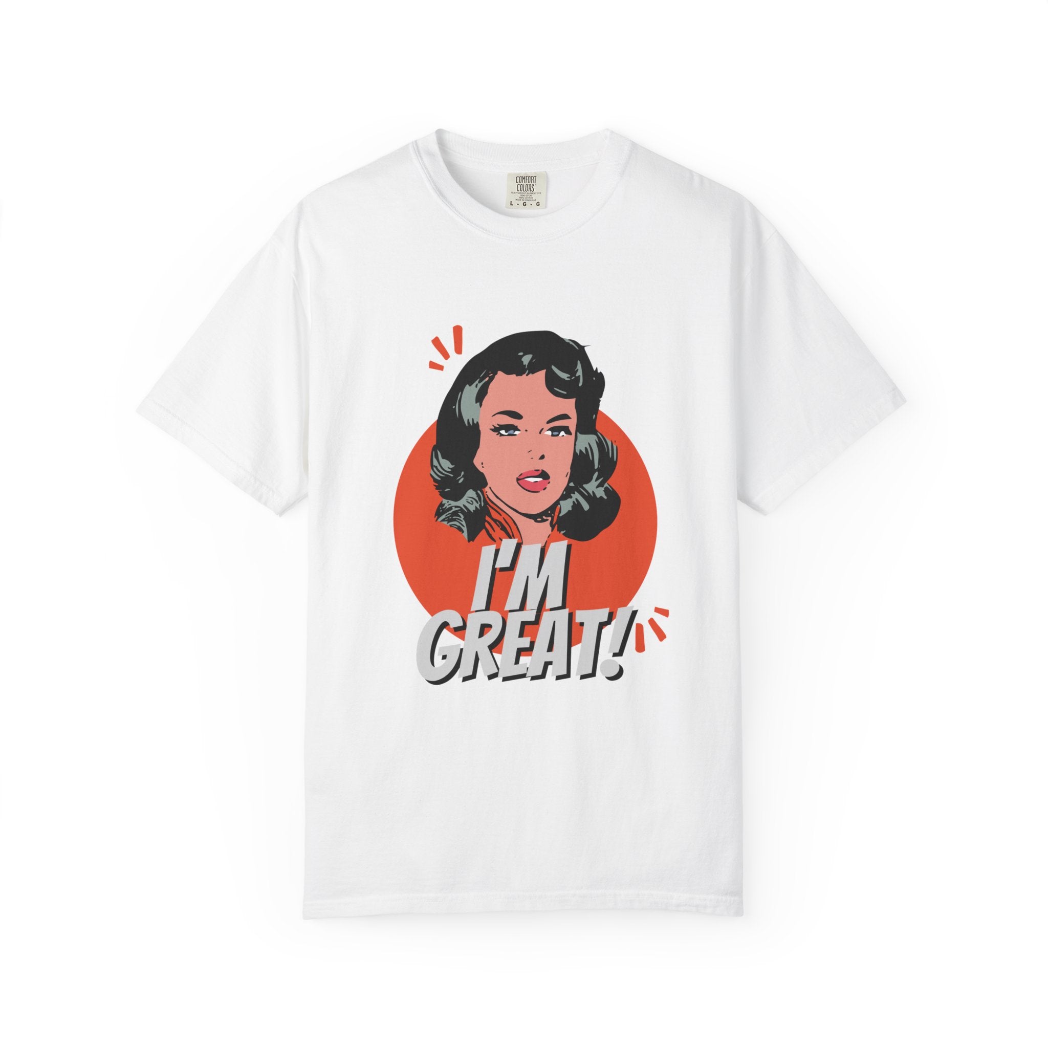 Empowering Retro T-Shirt, Vintage Style Graphic Tee, Celebrate Confidence, Perfect Gift for Friends, Unisex Apparel, Casual Wear