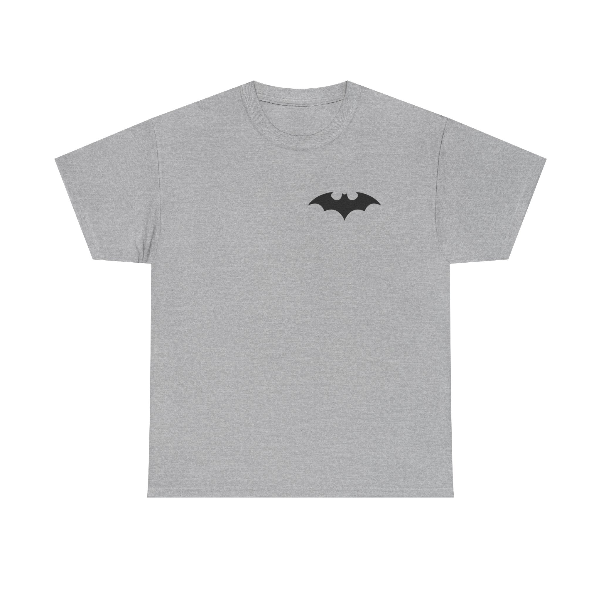 Batman & JoJo's Style Unisex Heavy Cotton Tee, Casual Wear, Graphic Tee, Streetwear, Cool Gift, Anime Shirt