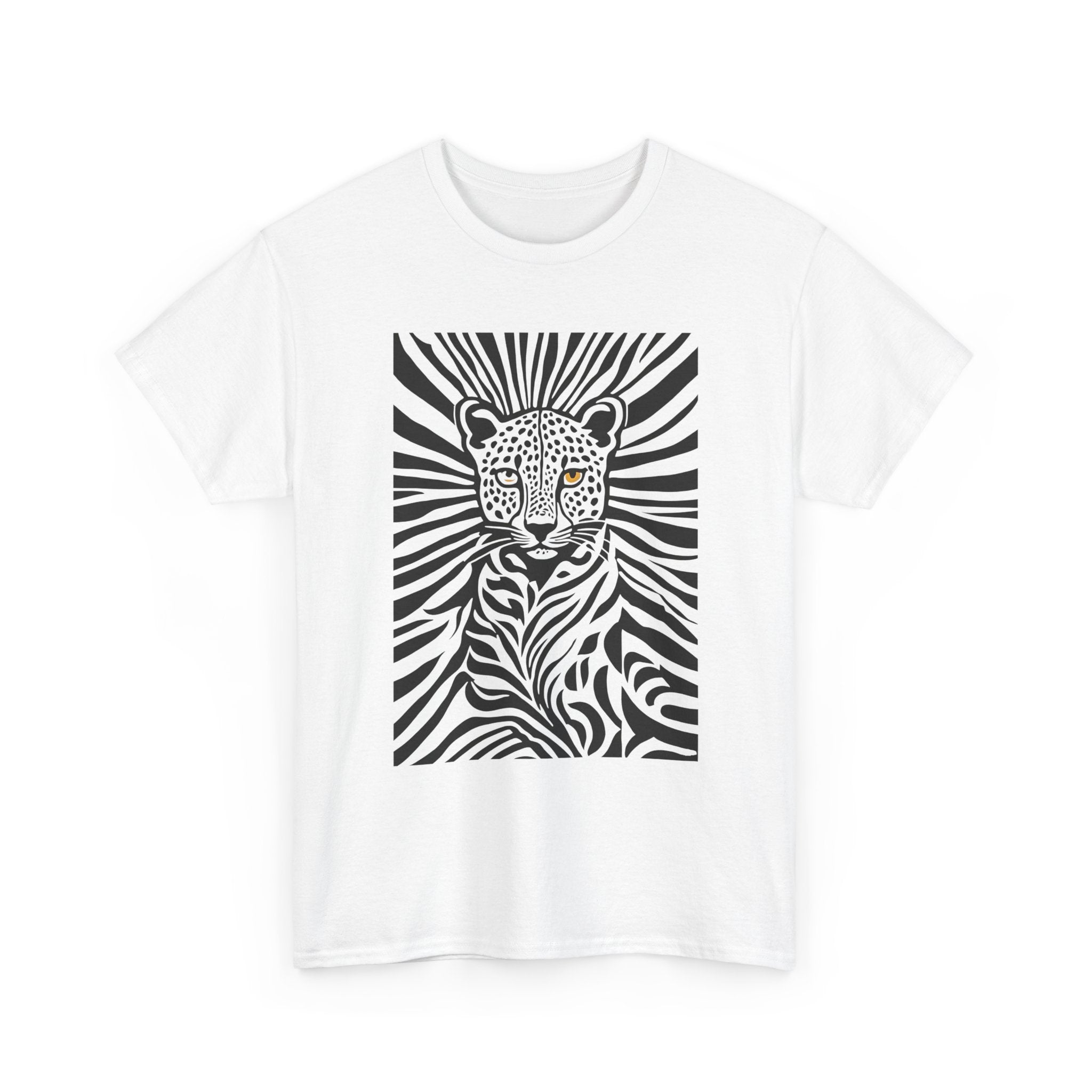 Stylish Animal Print Tee, Unisex Cotton T-Shirt, Wildlife Lover Gift, Casual Everyday Wear, Unique Graphic Tee, Statement Shirt