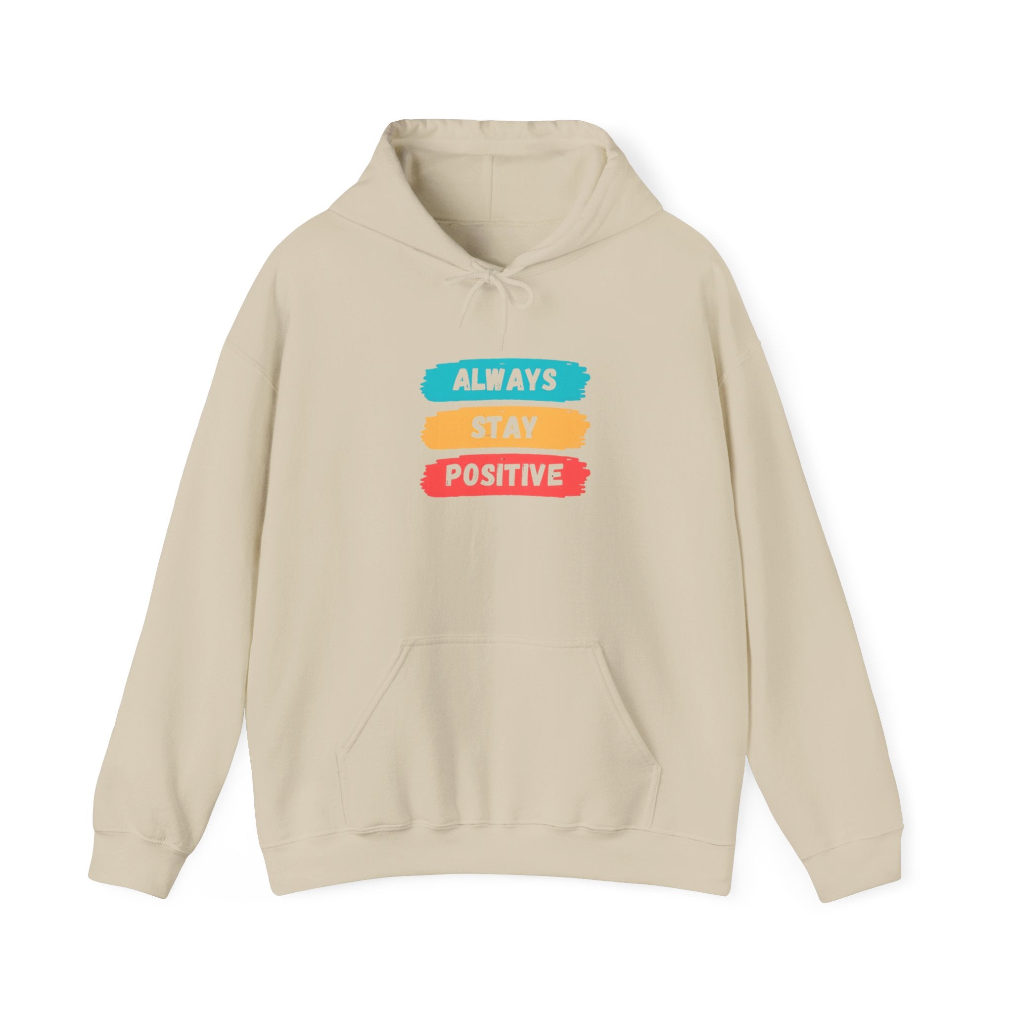 Positive Vibes Hooded Sweatshirt - Perfect Gift for Friends, Motivational Apparel for Any Occasion, Cozy Wear for Celebrations, [...]