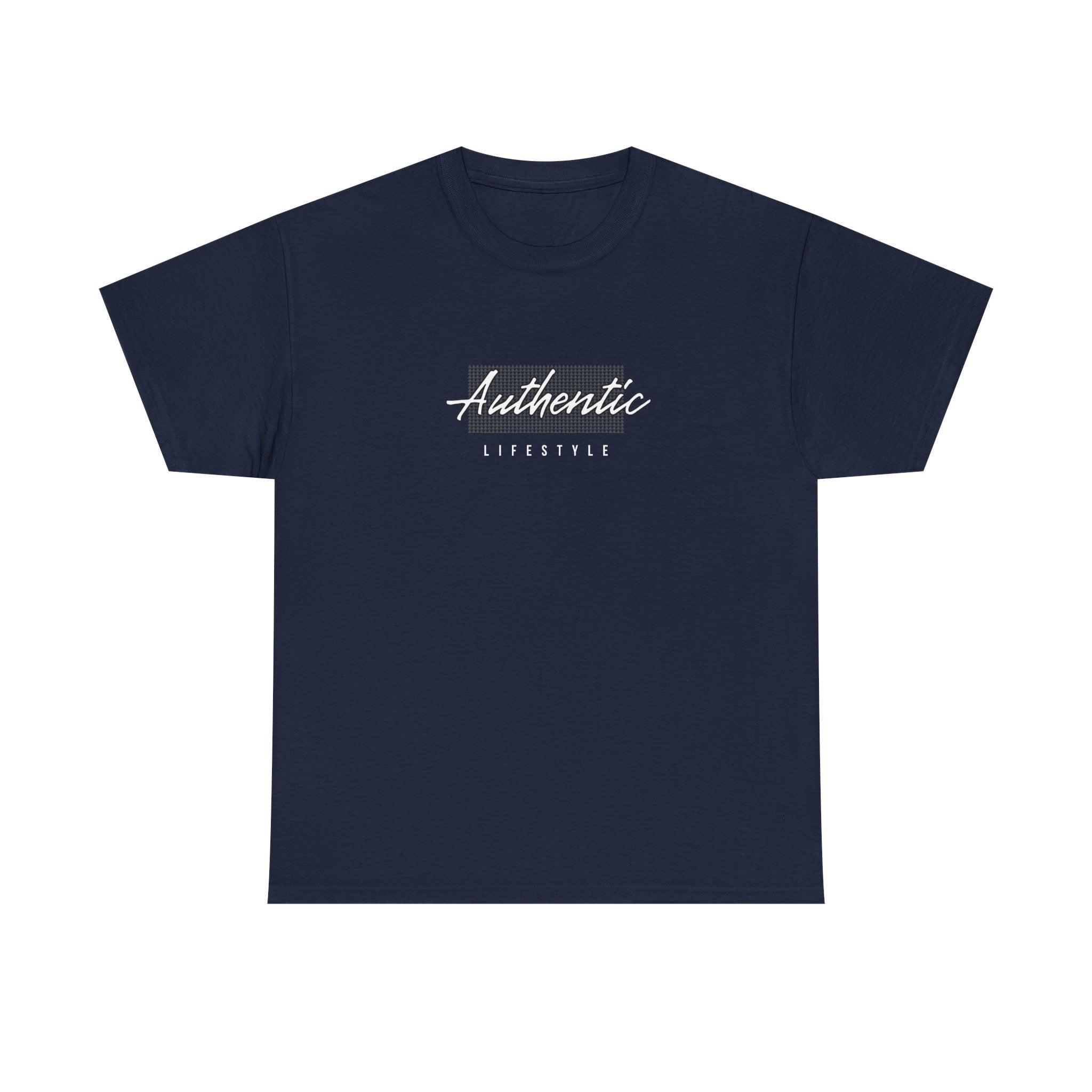 Authentic Lifestyle T-Shirt — Minimal Script Graphic Tee