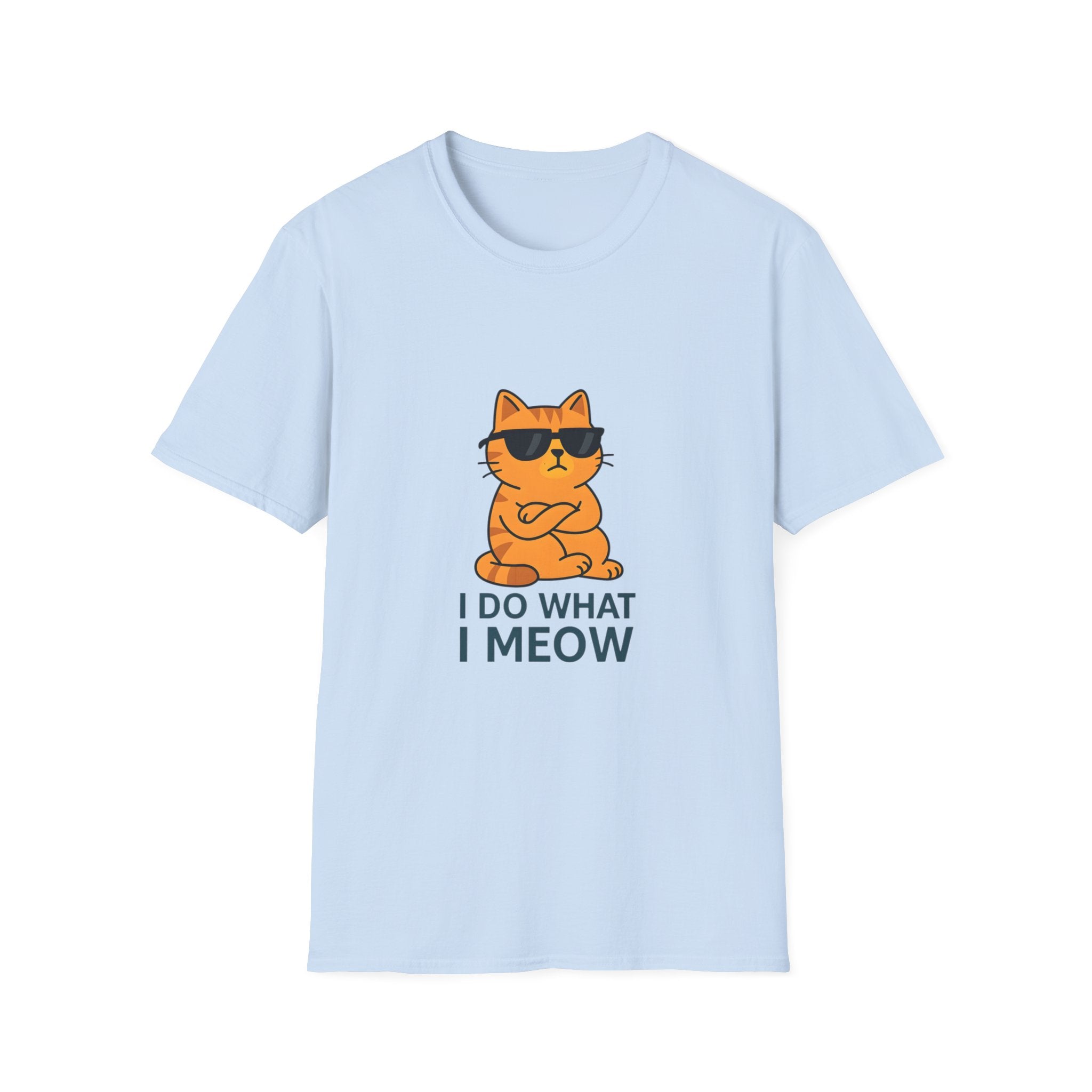 I Do What I Meow Cat T-Shirt — Funny Cool Cat Graphic Tee