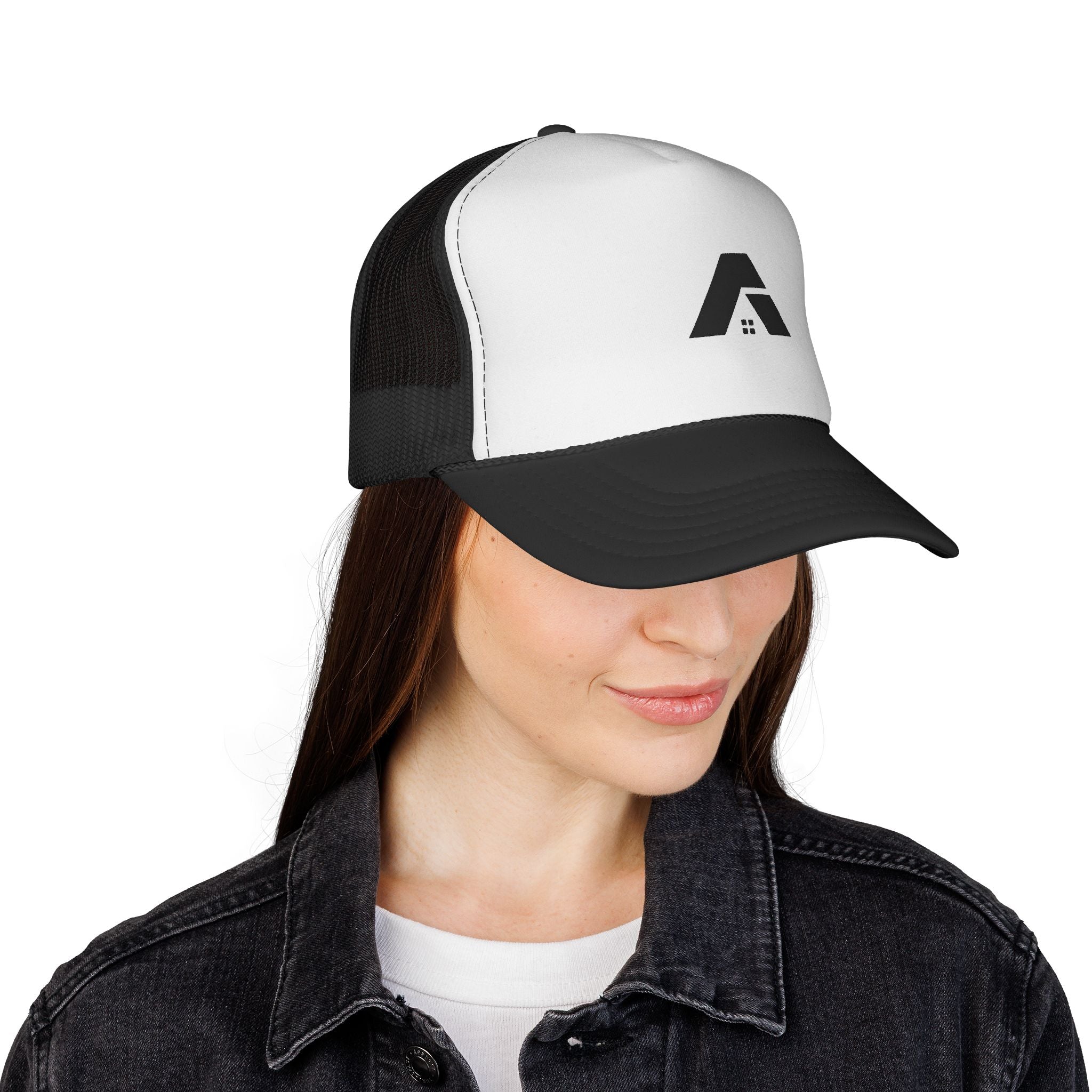 Minimalist Mountain Logo Trucker Cap