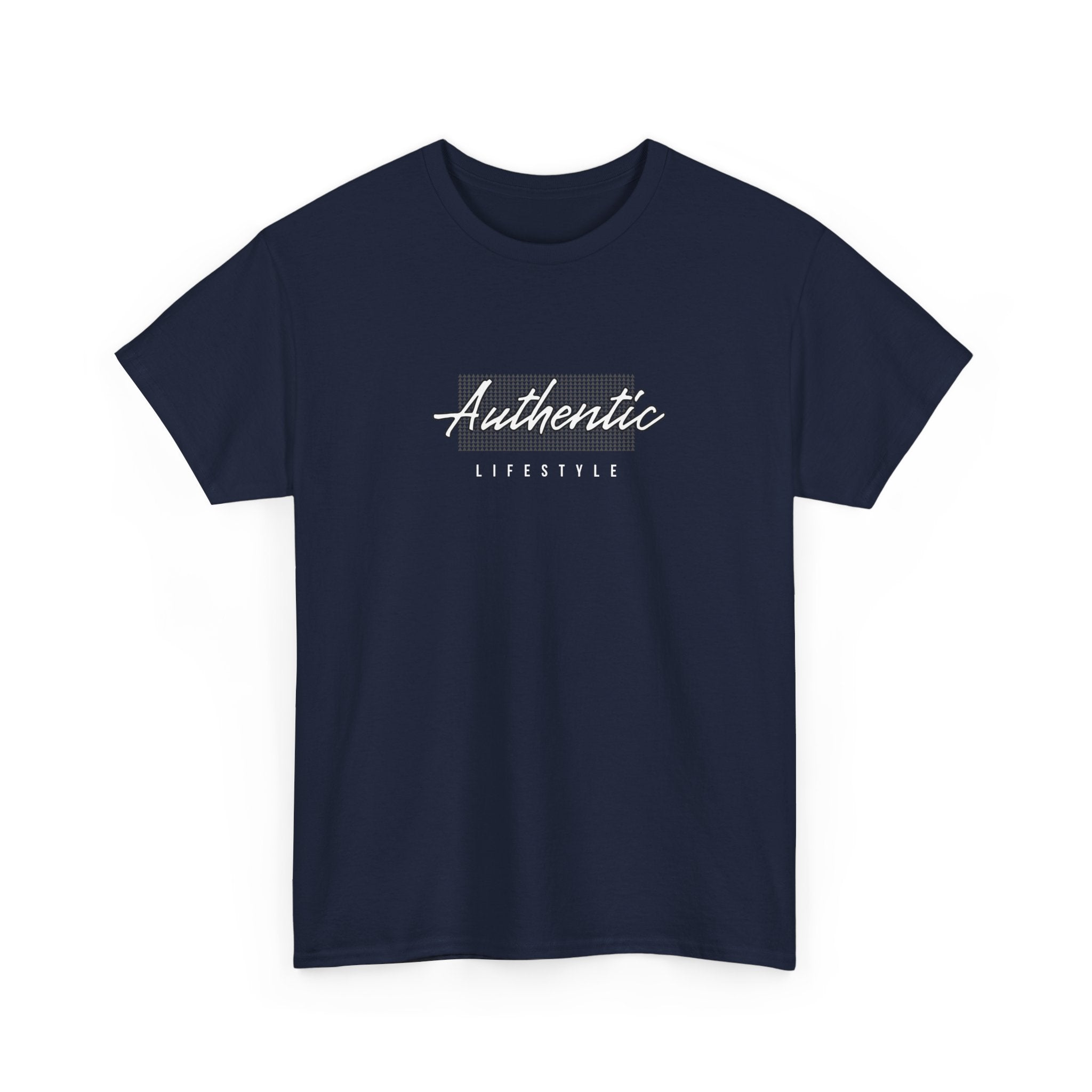 Authentic Lifestyle T-Shirt — Minimal Script Graphic Tee