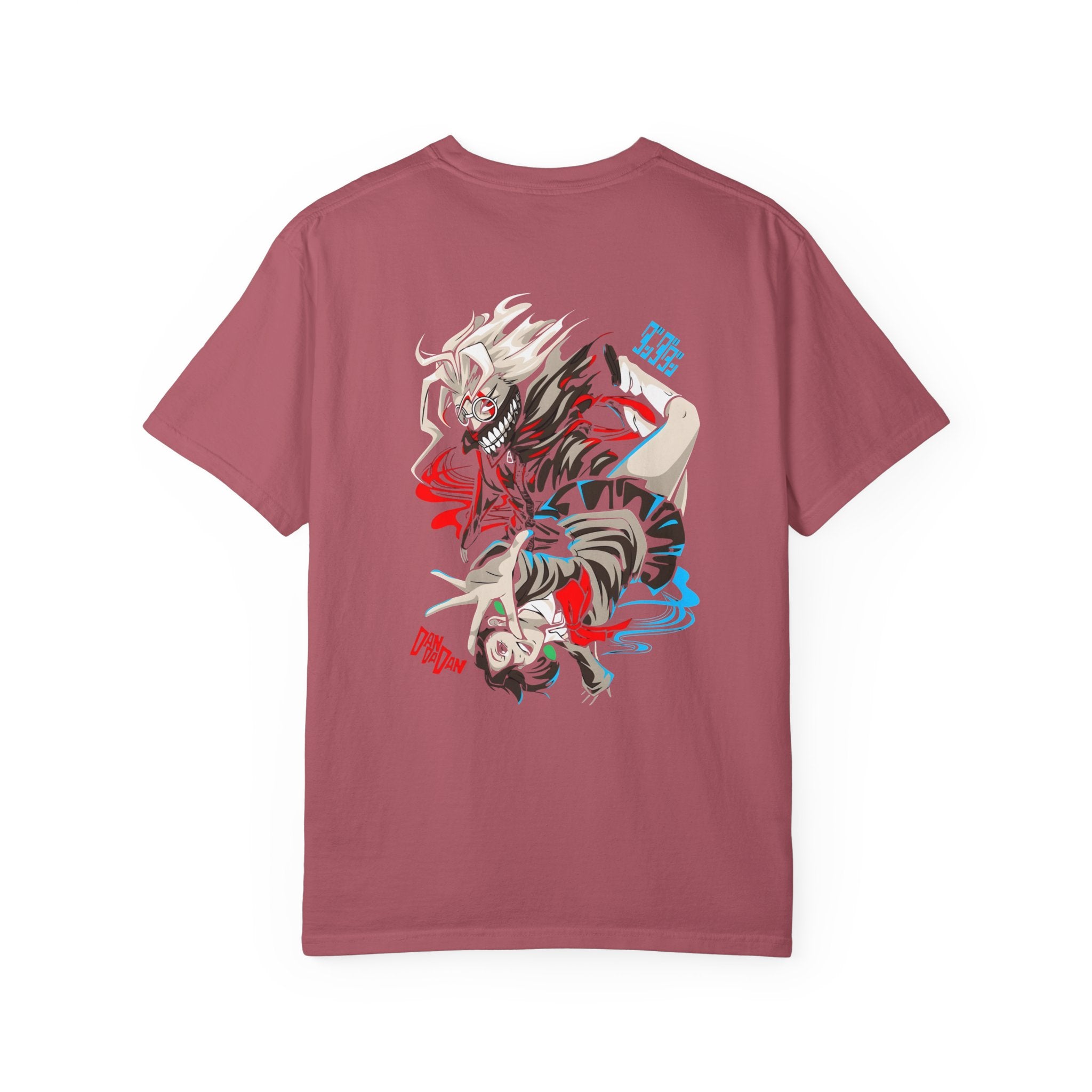 Garment-Dyed Graphic T-Shirt, Cool Anime Tee, Casual Streetwear, Gift for Fans, Trendy Graphic Top, Everyday Wear