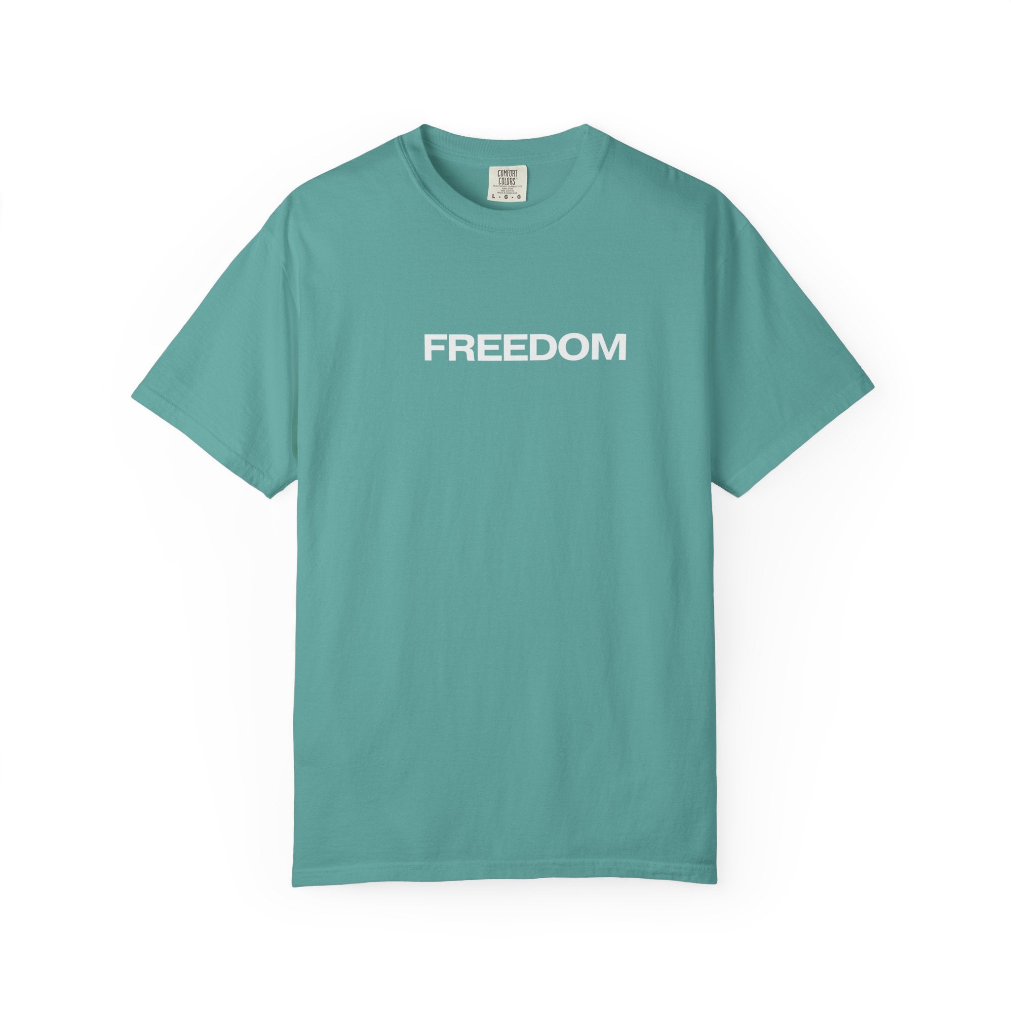Freedom Angel T-Shirt — Graphic Garment-Dyed Tee