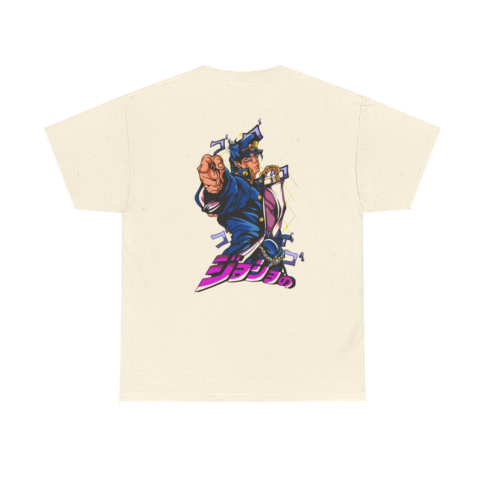 Batman & JoJo's Style Unisex Heavy Cotton Tee, Casual Wear, Graphic Tee, Streetwear, Cool Gift, Anime Shirt