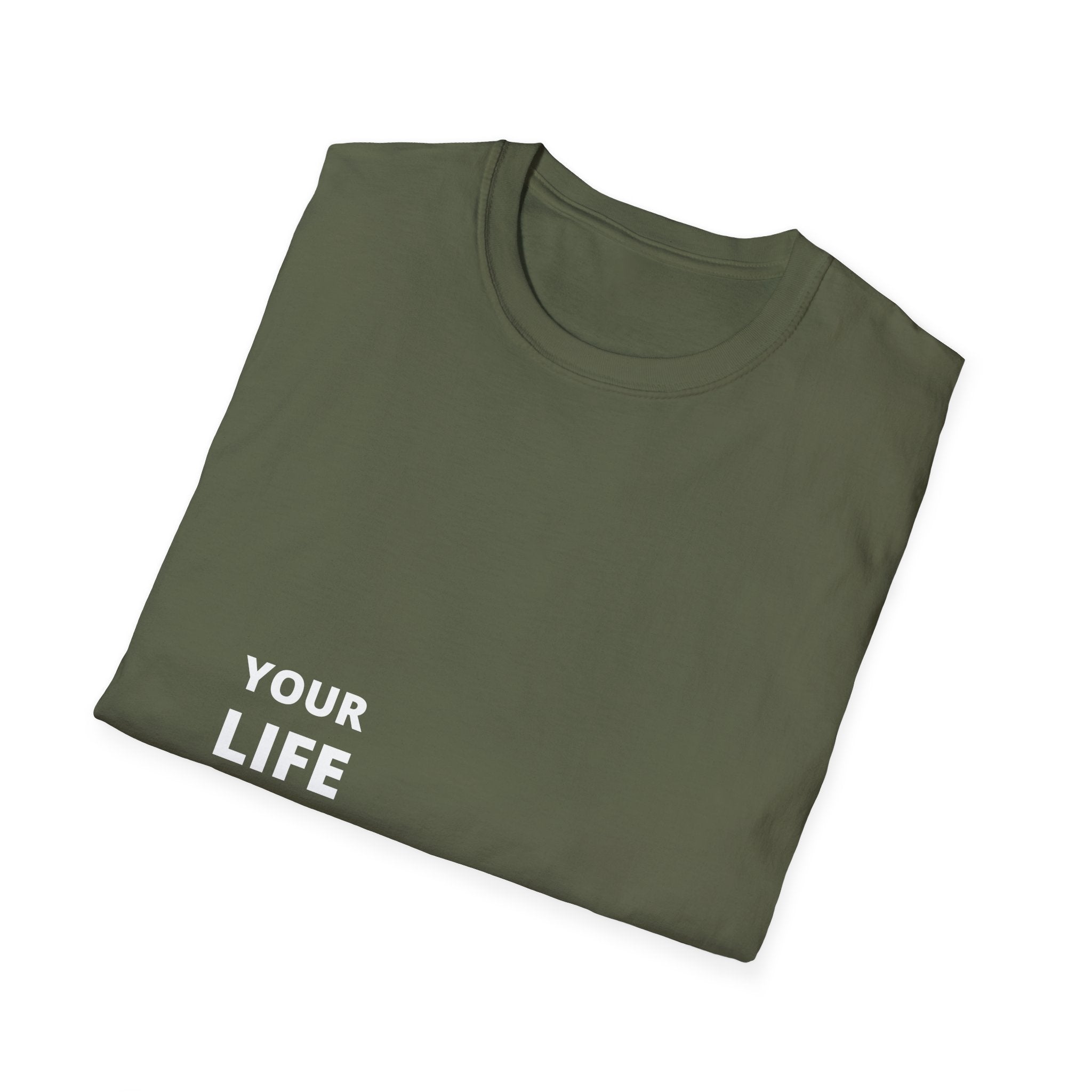 Your Life. One — Motivational Graphic T-Shirt with Yellow Accent