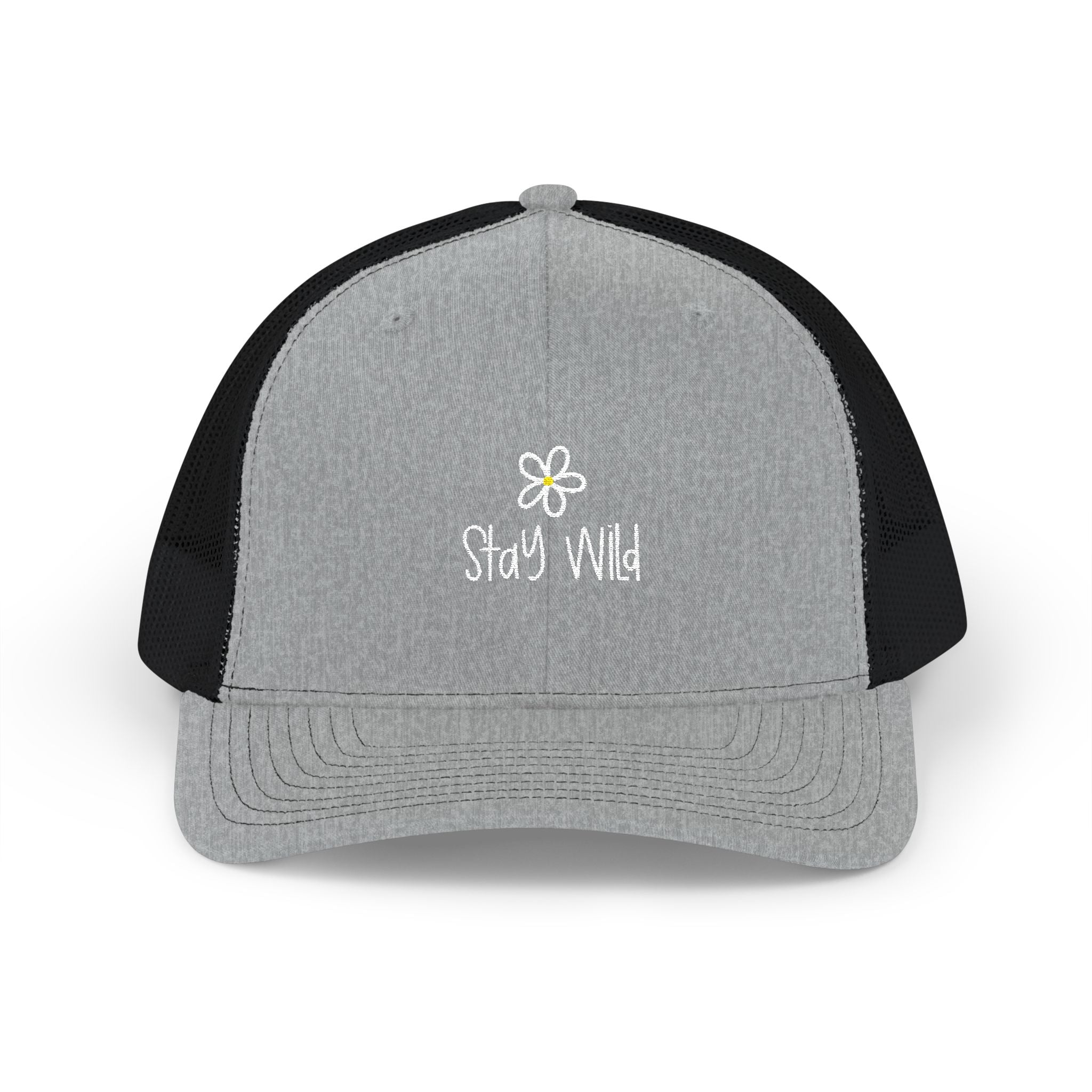 Stay Wild Embroidered Trucker Cap