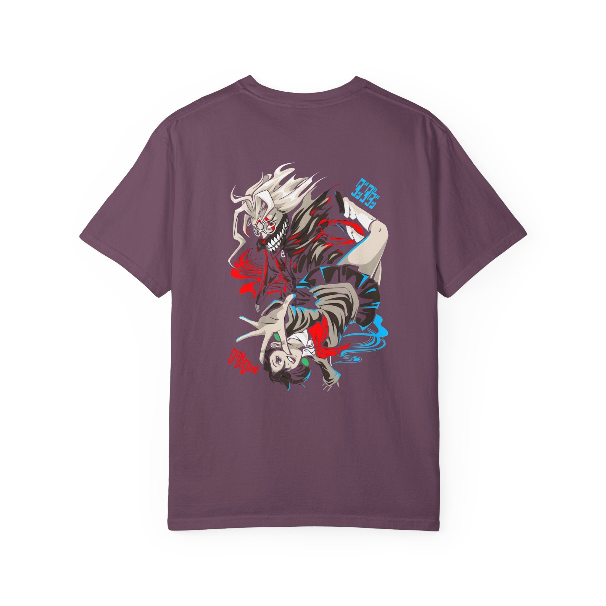 Garment-Dyed Graphic T-Shirt, Cool Anime Tee, Casual Streetwear, Gift for Fans, Trendy Graphic Top, Everyday Wear