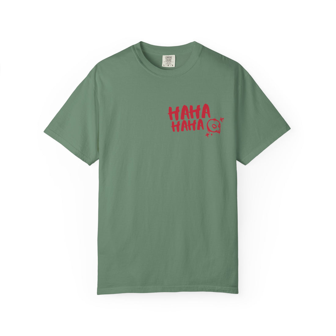 Playful Batman Joker T-shirt, Unisex Funny Tee, Graphic Tee for Fans, Gift for Superhero Lovers, Comic-Inspired Apparel