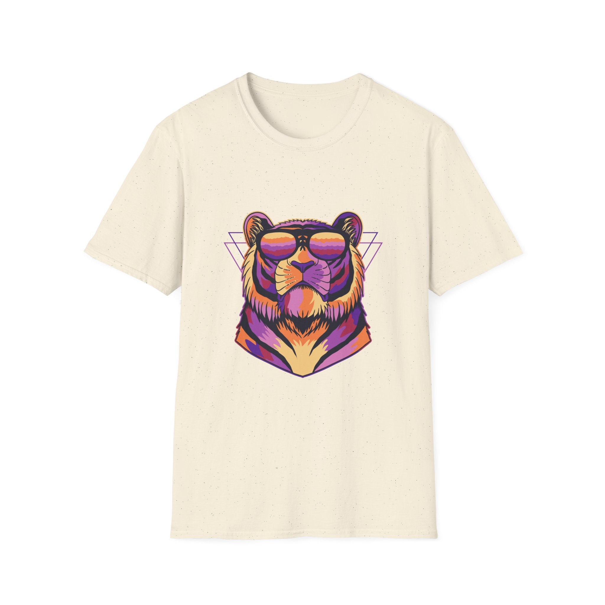 Neon Sunglasses Tiger T-Shirt