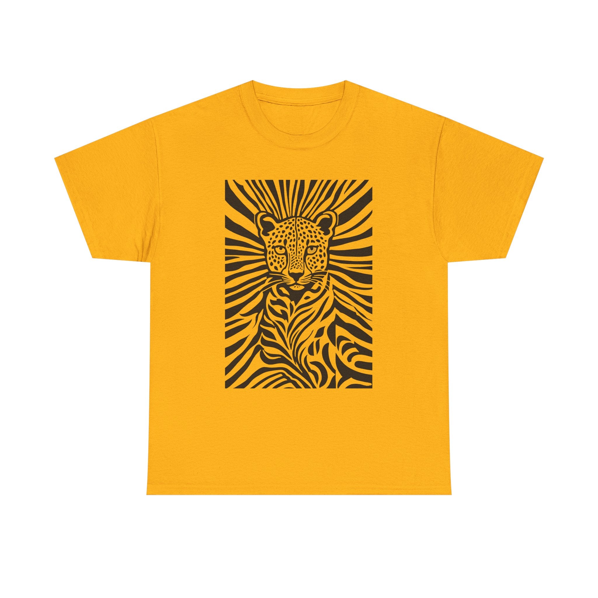 Stylish Animal Print Tee, Unisex Cotton T-Shirt, Wildlife Lover Gift, Casual Everyday Wear, Unique Graphic Tee, Statement Shirt