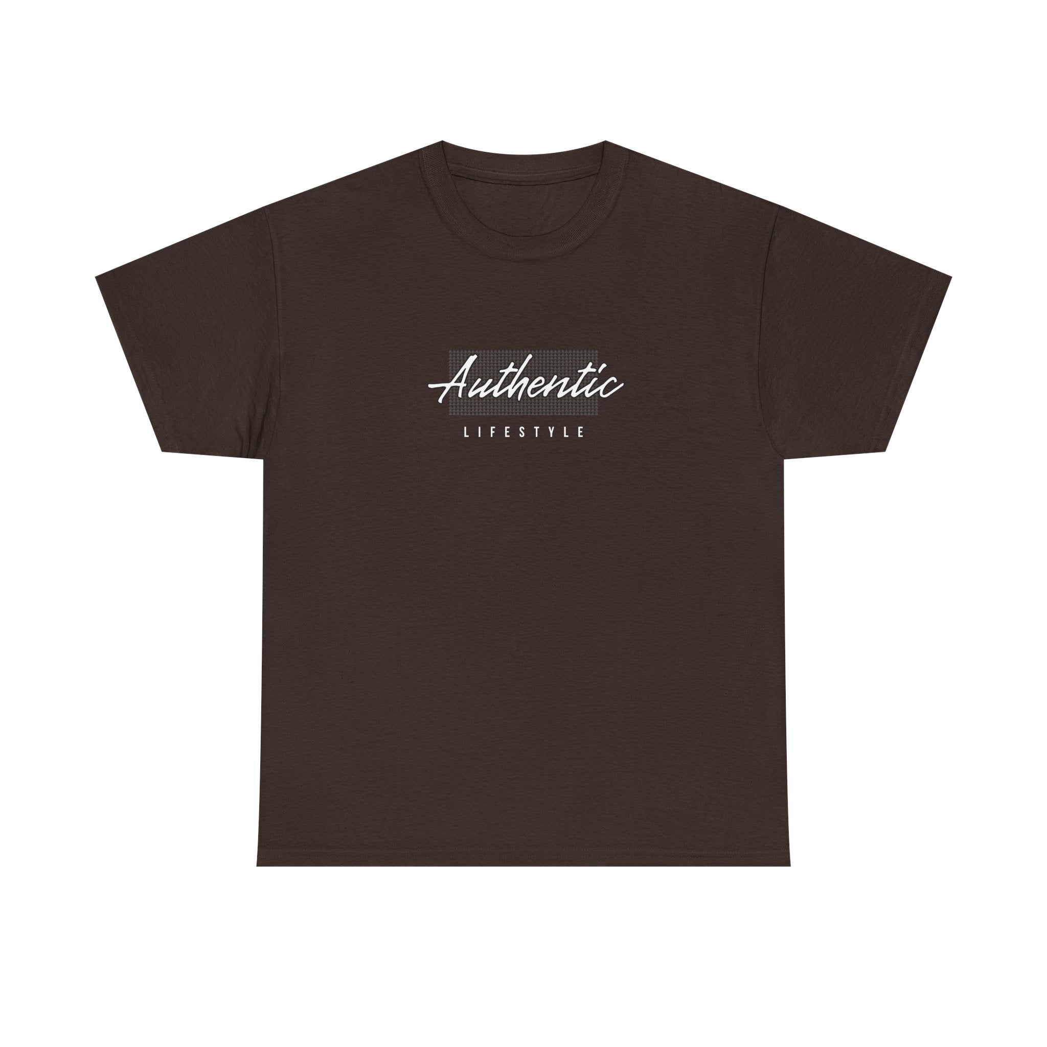 Authentic Lifestyle T-Shirt — Minimal Script Graphic Tee