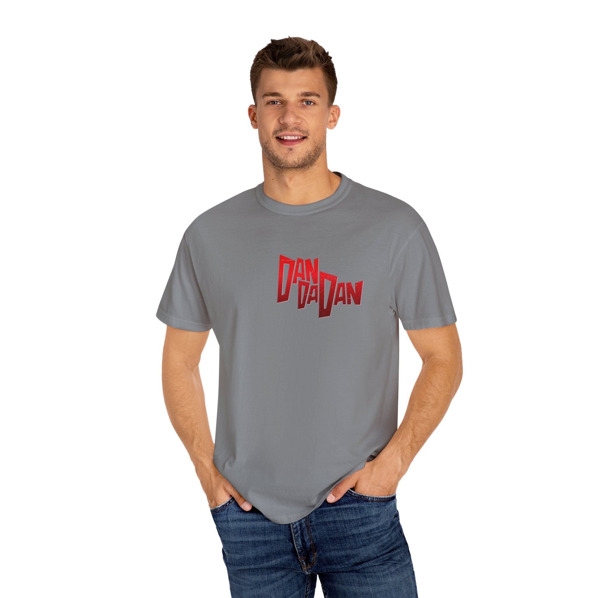 Garment-Dyed Graphic T-Shirt, Cool Anime Tee, Casual Streetwear, Gift for Fans, Trendy Graphic Top, Everyday Wear