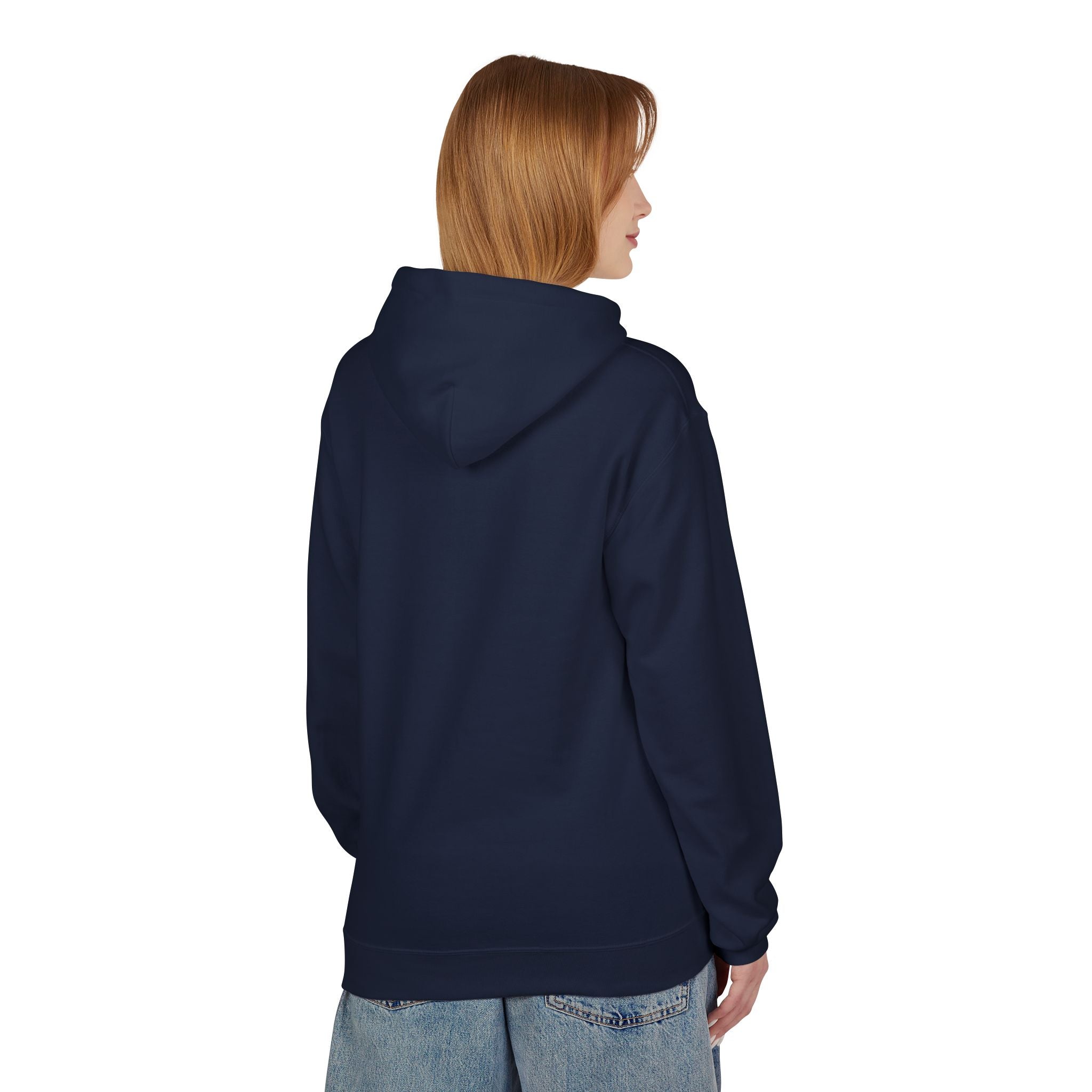 Lost in the Woods Fleece Hoodie - Unisex Midweight Sweatshirt for Outdoor Lovers