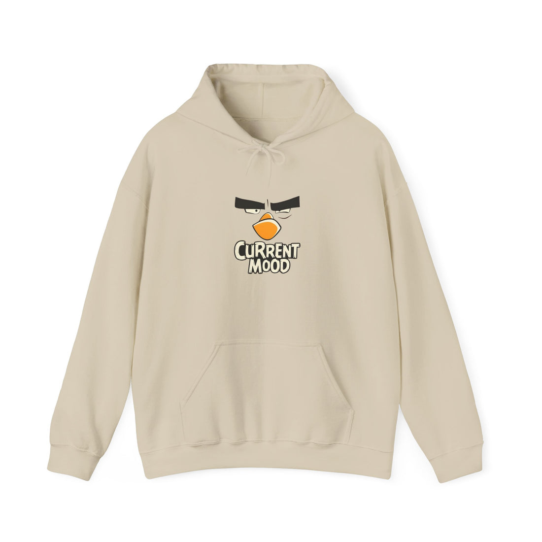 Mood-Boosting Hooded Sweatshirt | Fun Gift for Friends, Cozy Apparel, Winter Wardrobe Essential, Casual Ironic Wear, Funny Gift