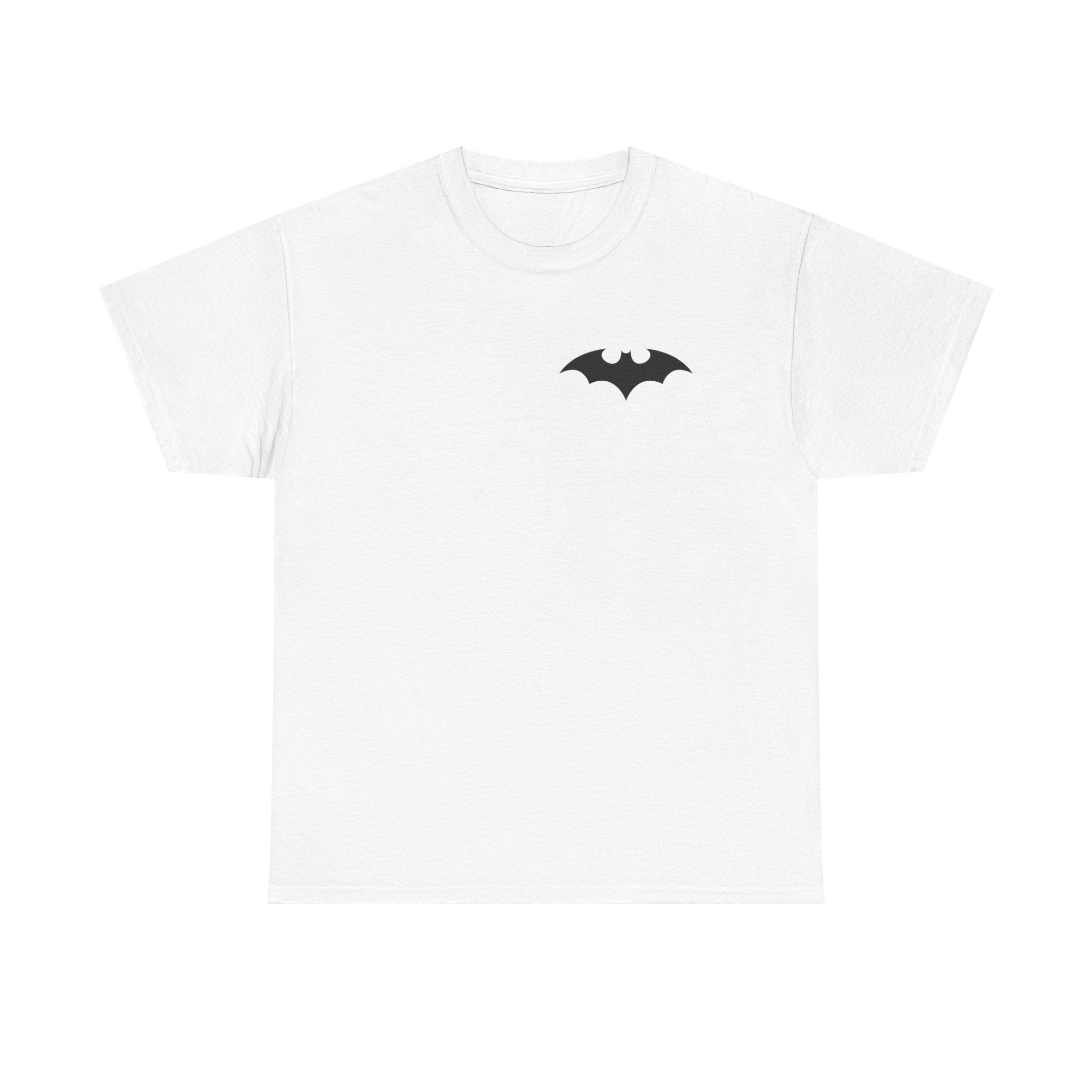 Batman & JoJo's Style Unisex Heavy Cotton Tee, Casual Wear, Graphic Tee, Streetwear, Cool Gift, Anime Shirt