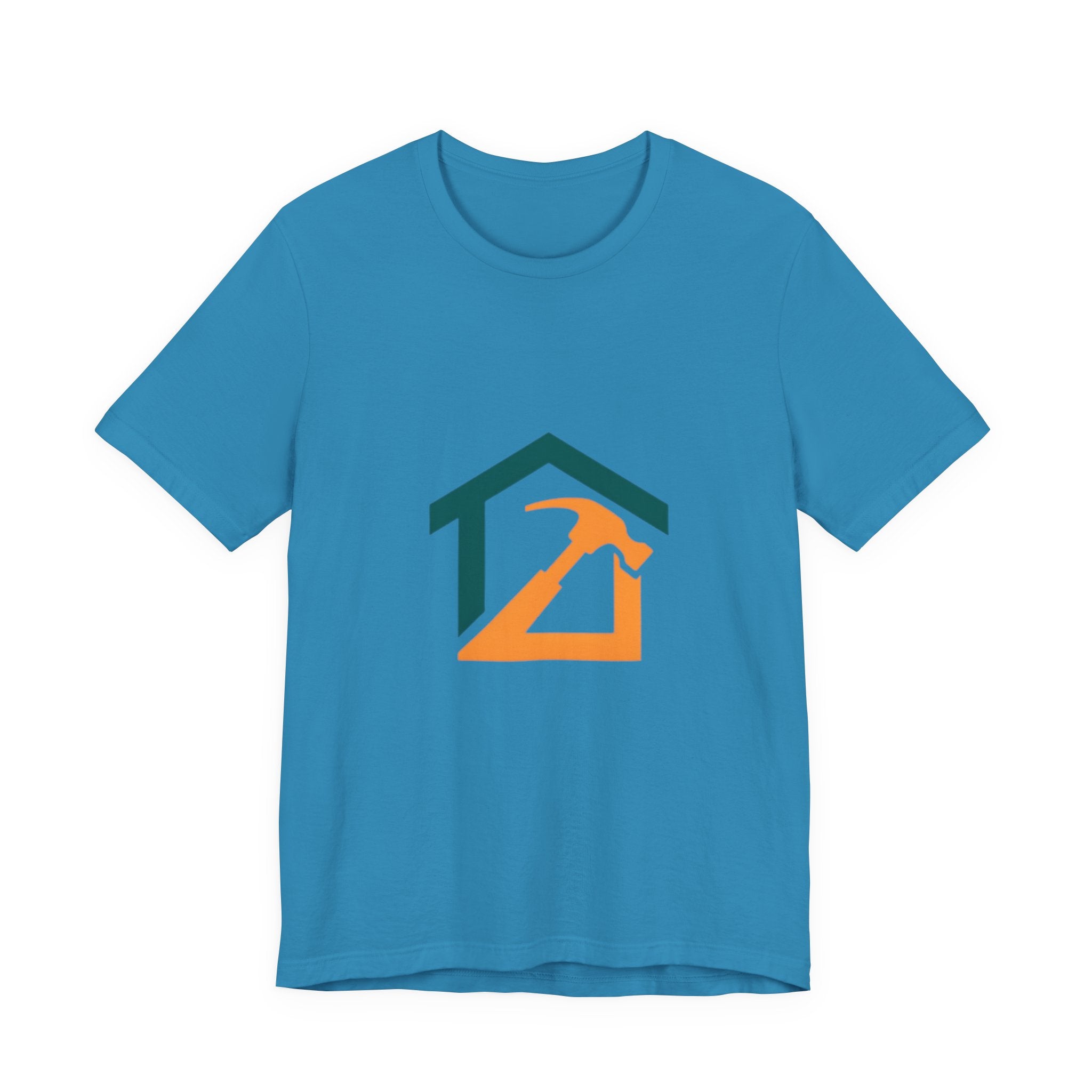 Home Repair Hammer T-Shirt — Contractor & DIY House Logo Tee