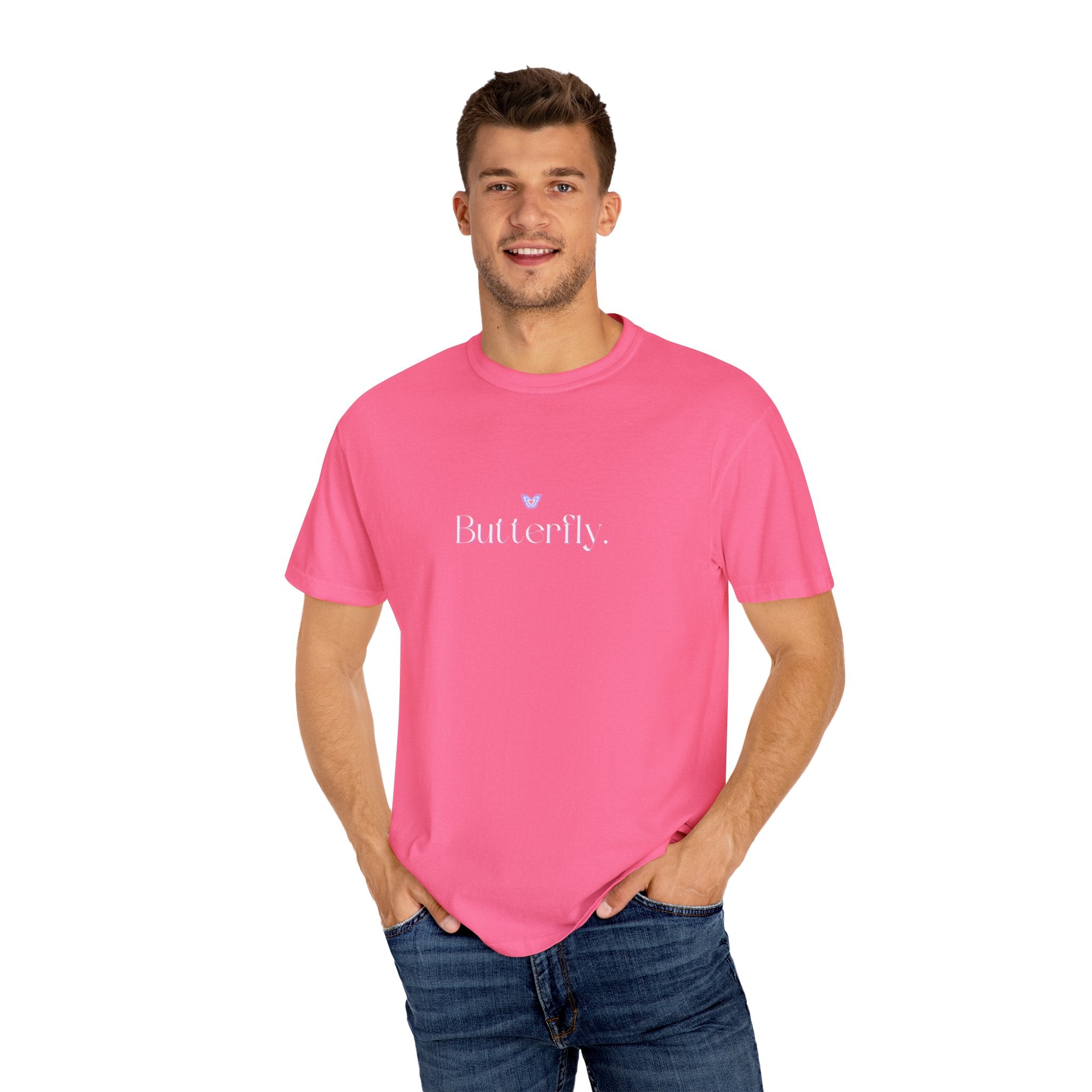 Butterfly Dream Unisex T-Shirt, Soft Cotton Tee, Nature-Inspired Clothing, Gift for Butterfly Lovers, Eco-Friendly Fashion