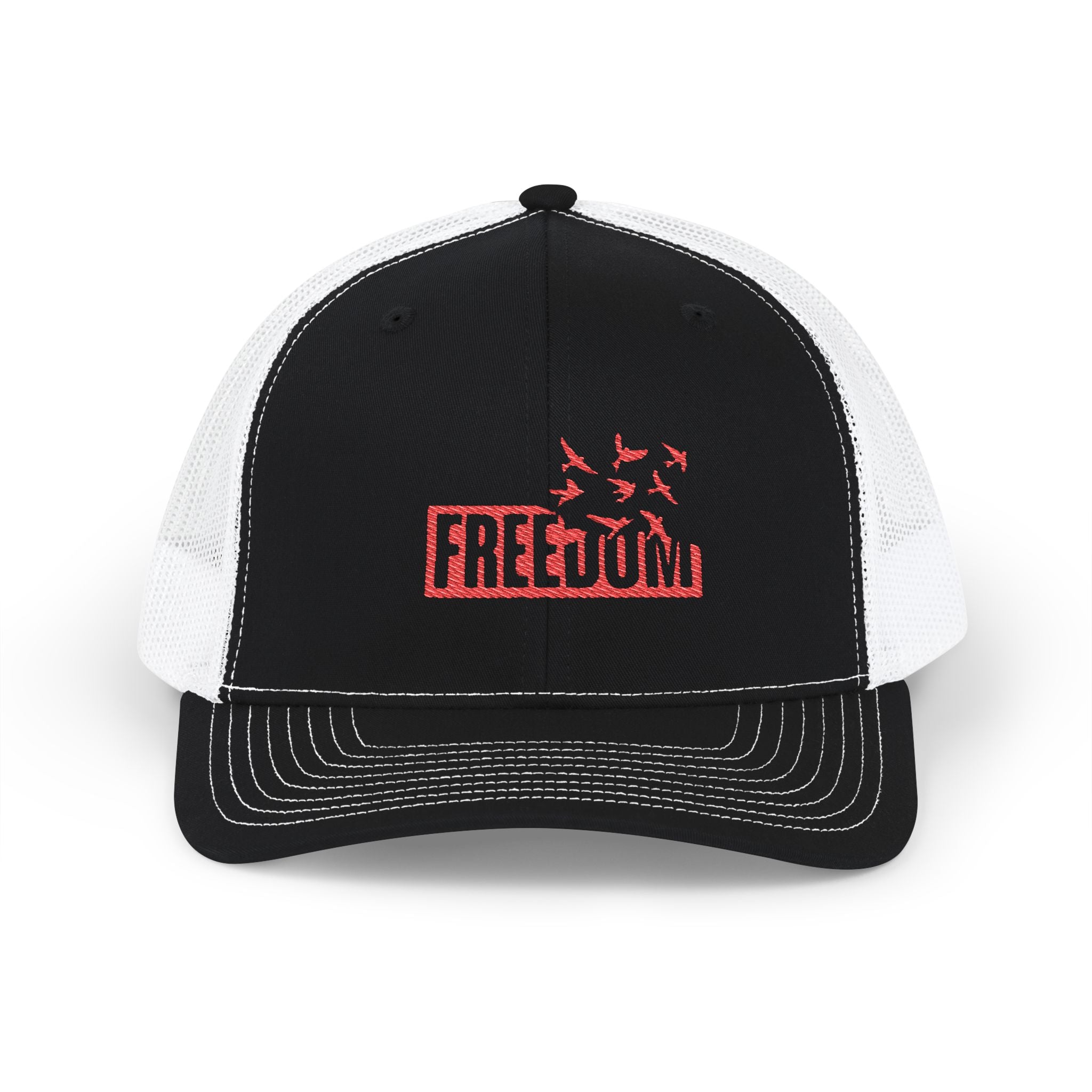 Freedom Embroidered Trucker Cap