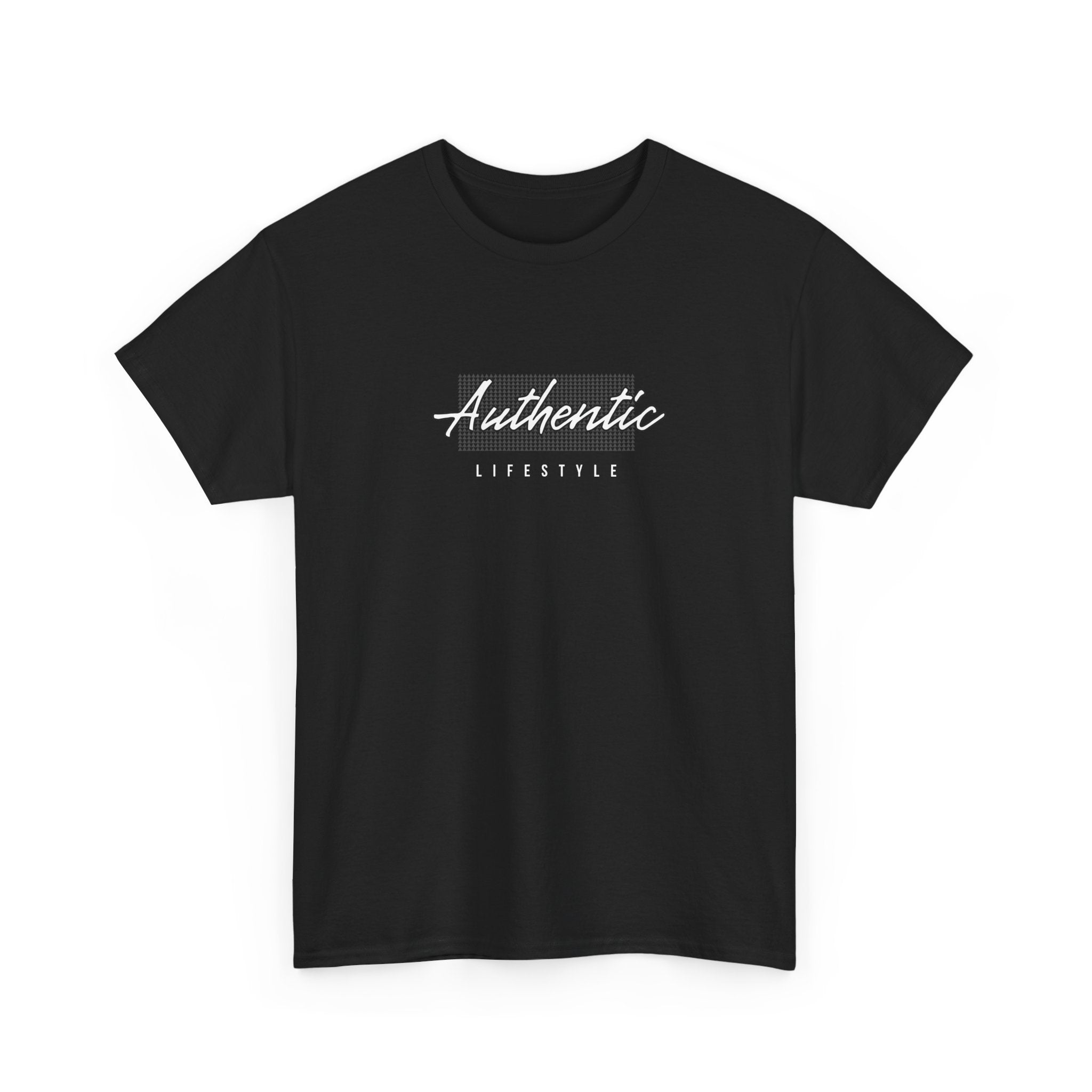 Authentic Lifestyle T-Shirt — Minimal Script Graphic Tee