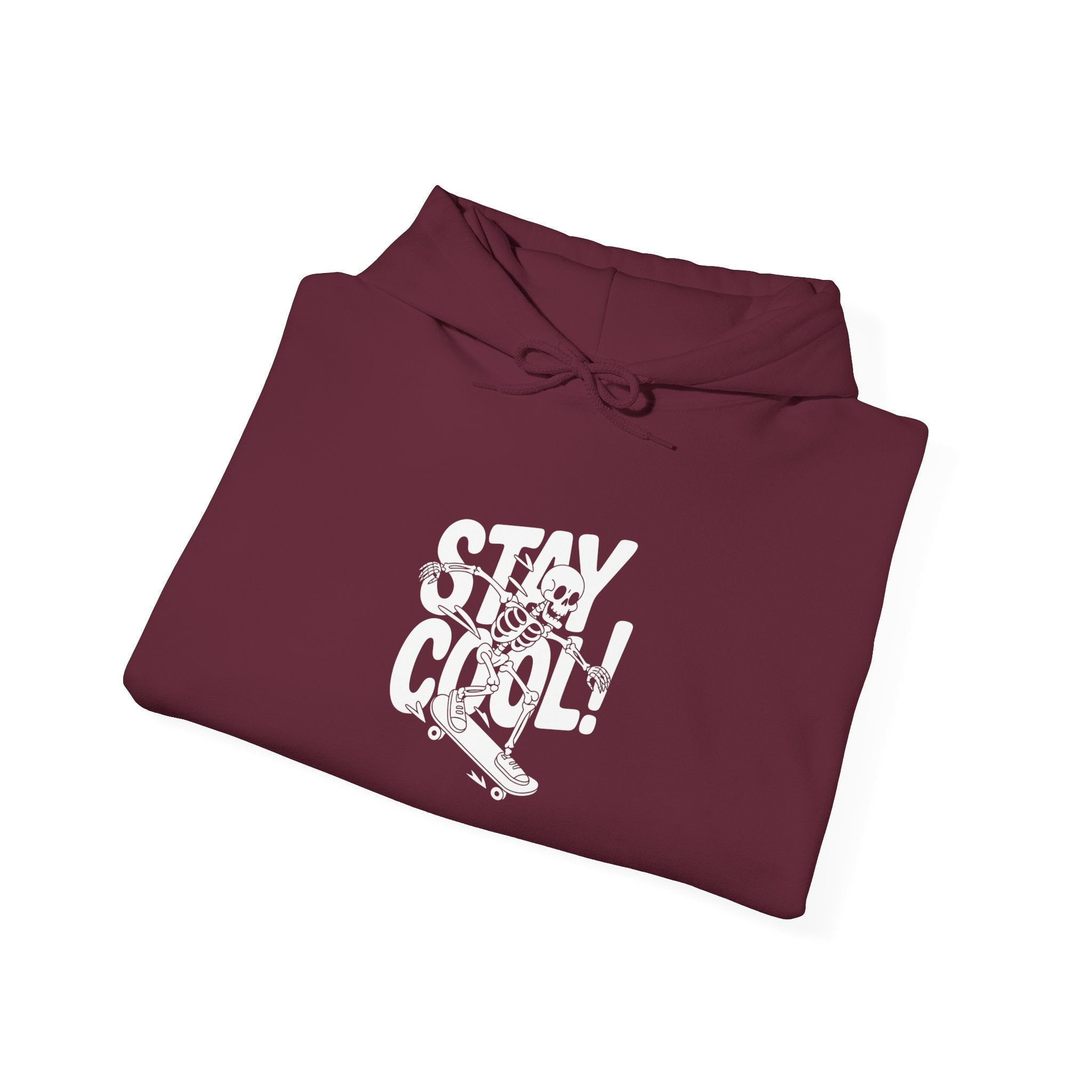 Cool Stay Hooded Sweatshirt | Unisex Casual Pullover, Gift for Friends, Cozy Wear, Street Style Apparel, Unique Hoodie