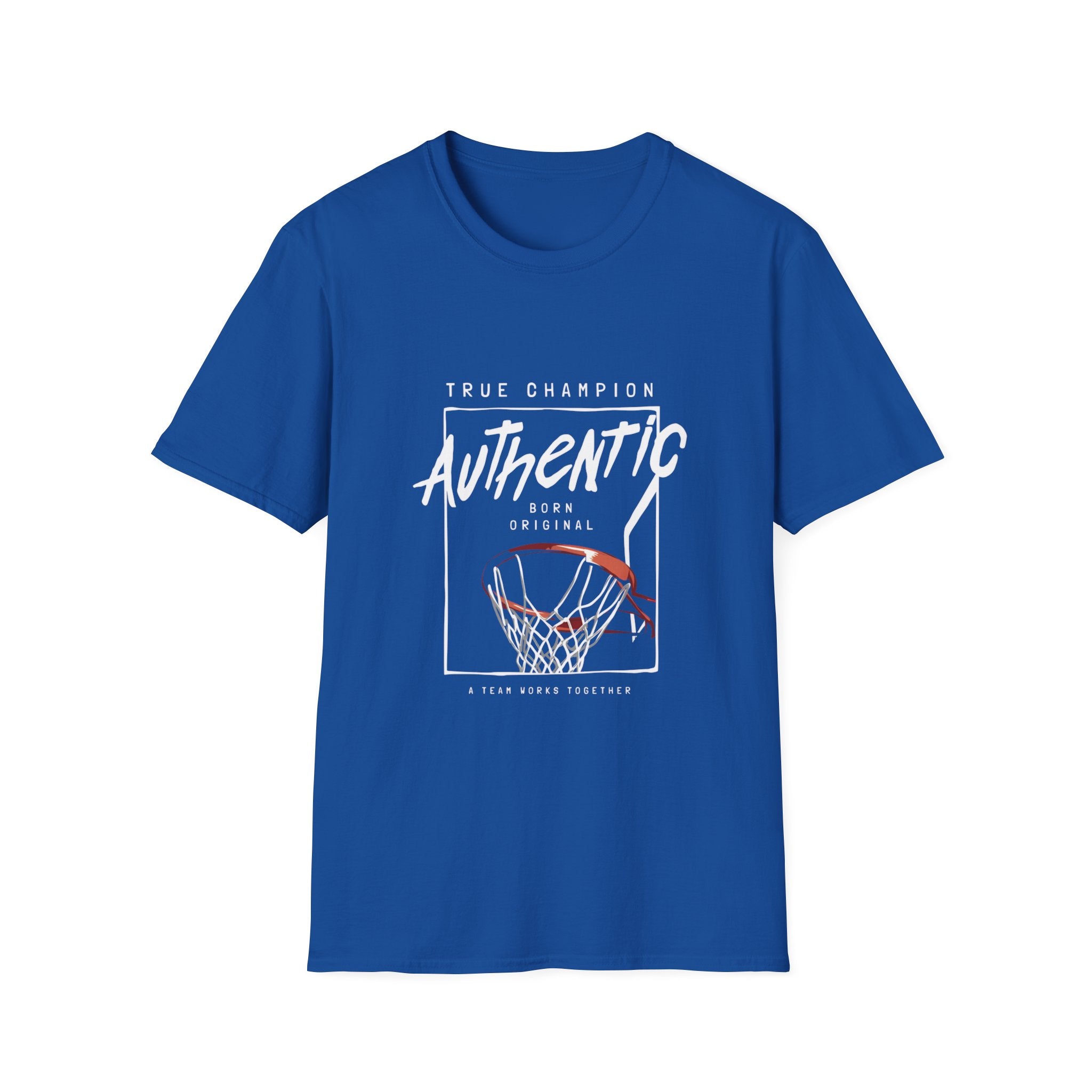 Authentic Hoop Basketball T-Shirt — True Champion Graphic Tee
