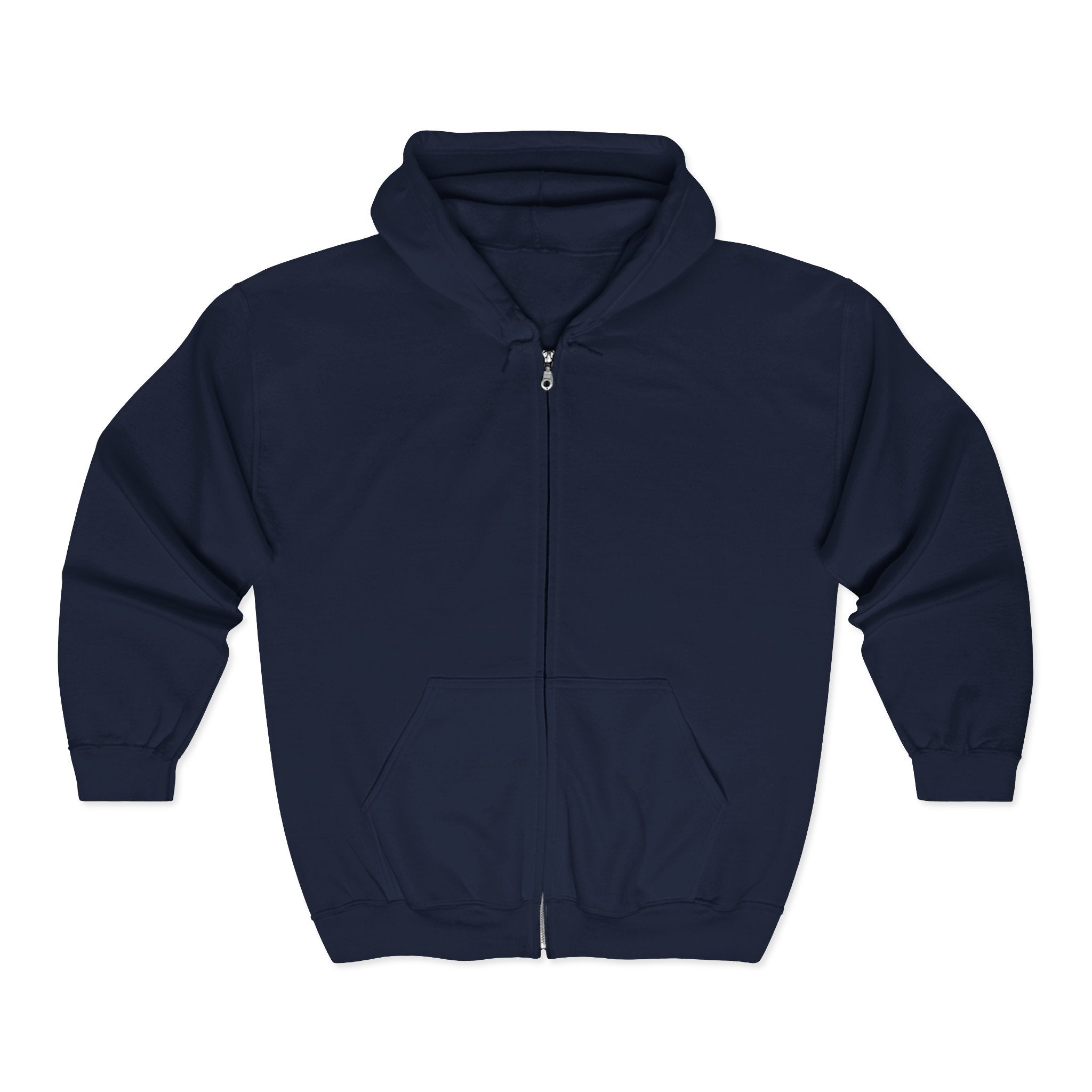 Unisex Full Zip Hoodie - Cozy Layer for All Occasions, Perfect for Gifting, Autumn Style, Casual Wear, Everyday Comfort