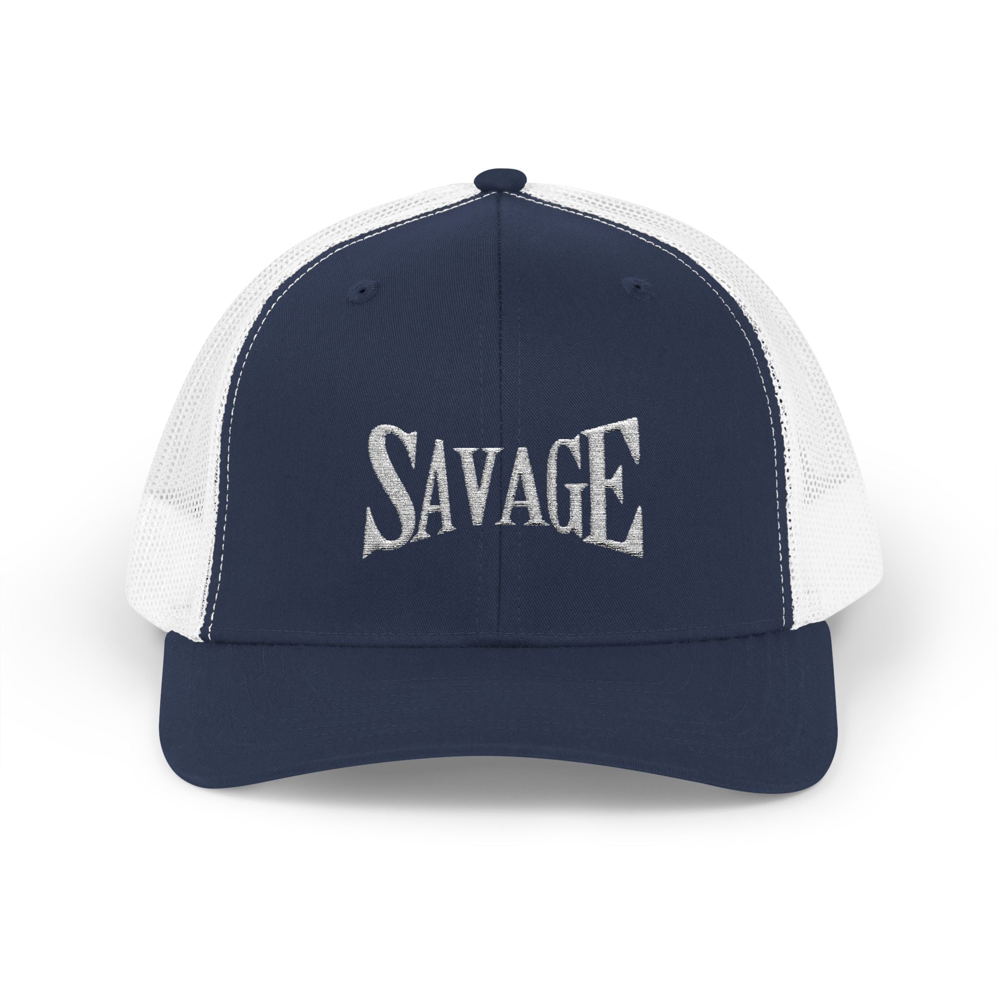 Savage Snapback Trucker Cap - Stylish Casual Headwear