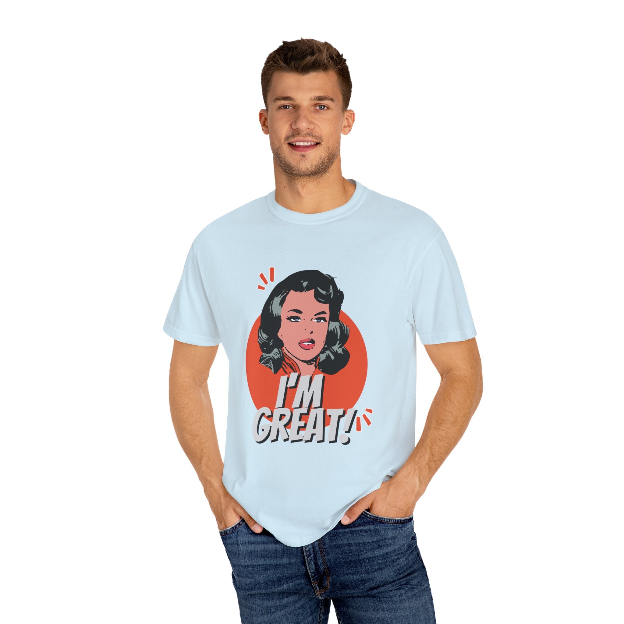 Empowering Retro T-Shirt, Vintage Style Graphic Tee, Celebrate Confidence, Perfect Gift for Friends, Unisex Apparel, Casual Wear