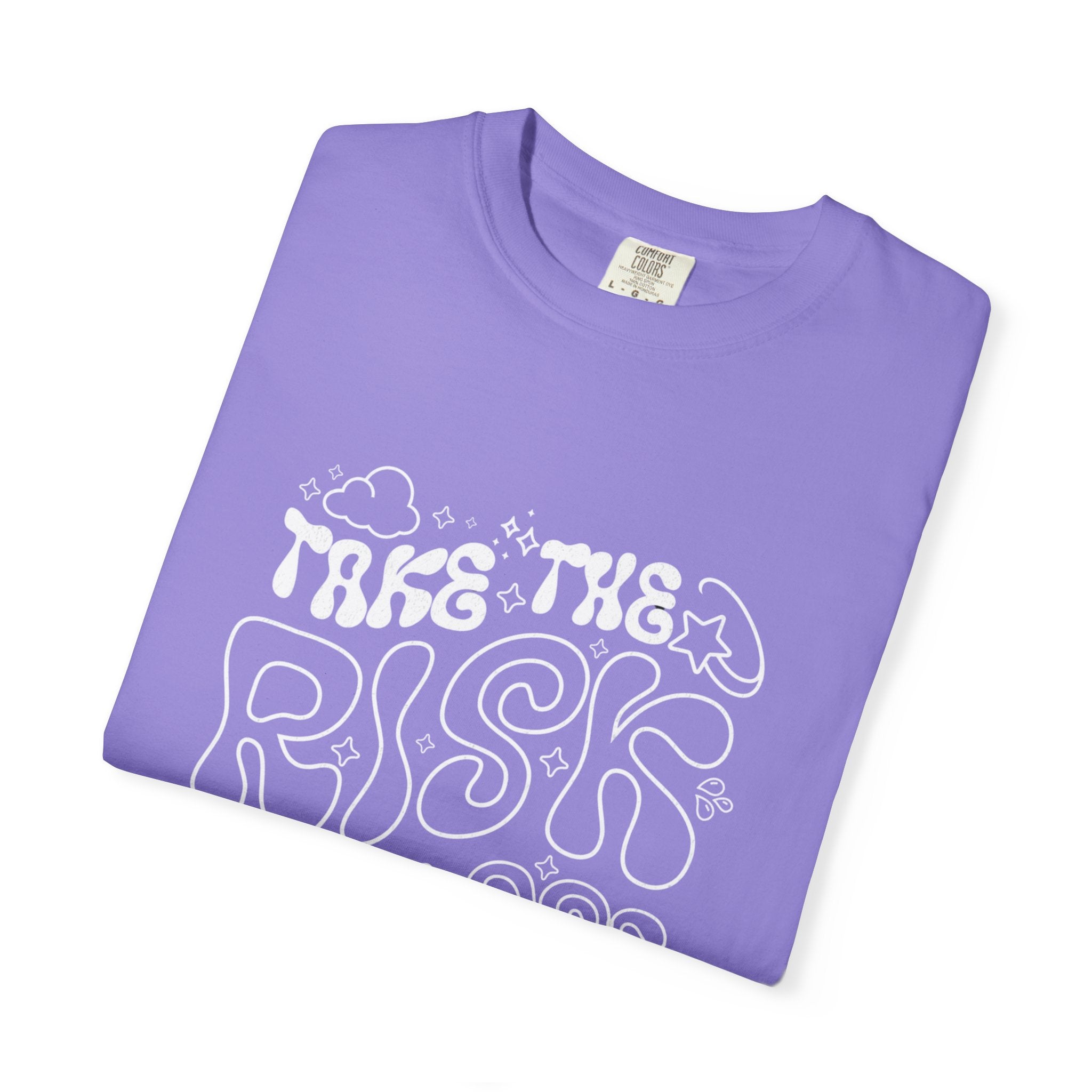 Motivational Unisex T-Shirt: 'Take the Risk or Lose the Chance'