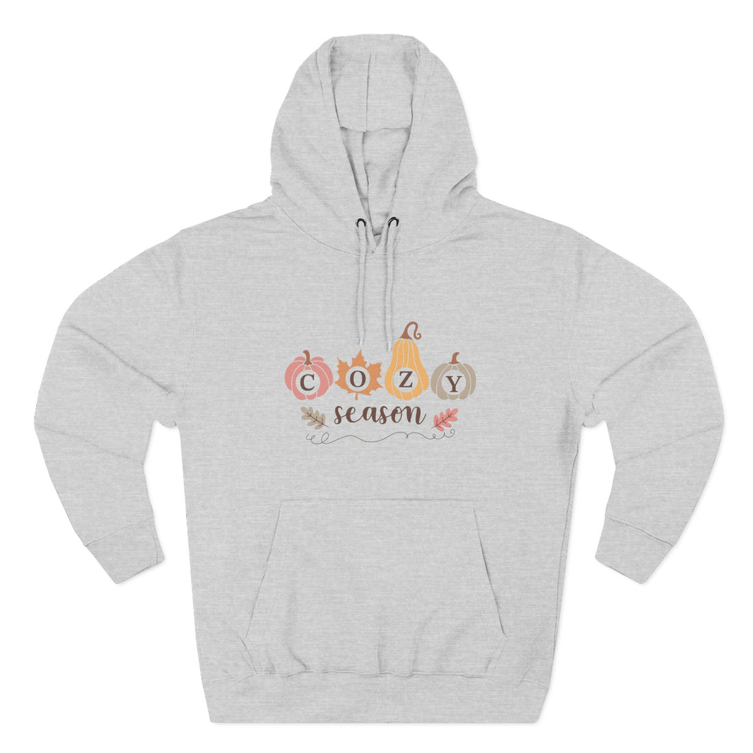 Cozy Season Pumpkin Hoodie — Fall Autumn Graphic Pullover