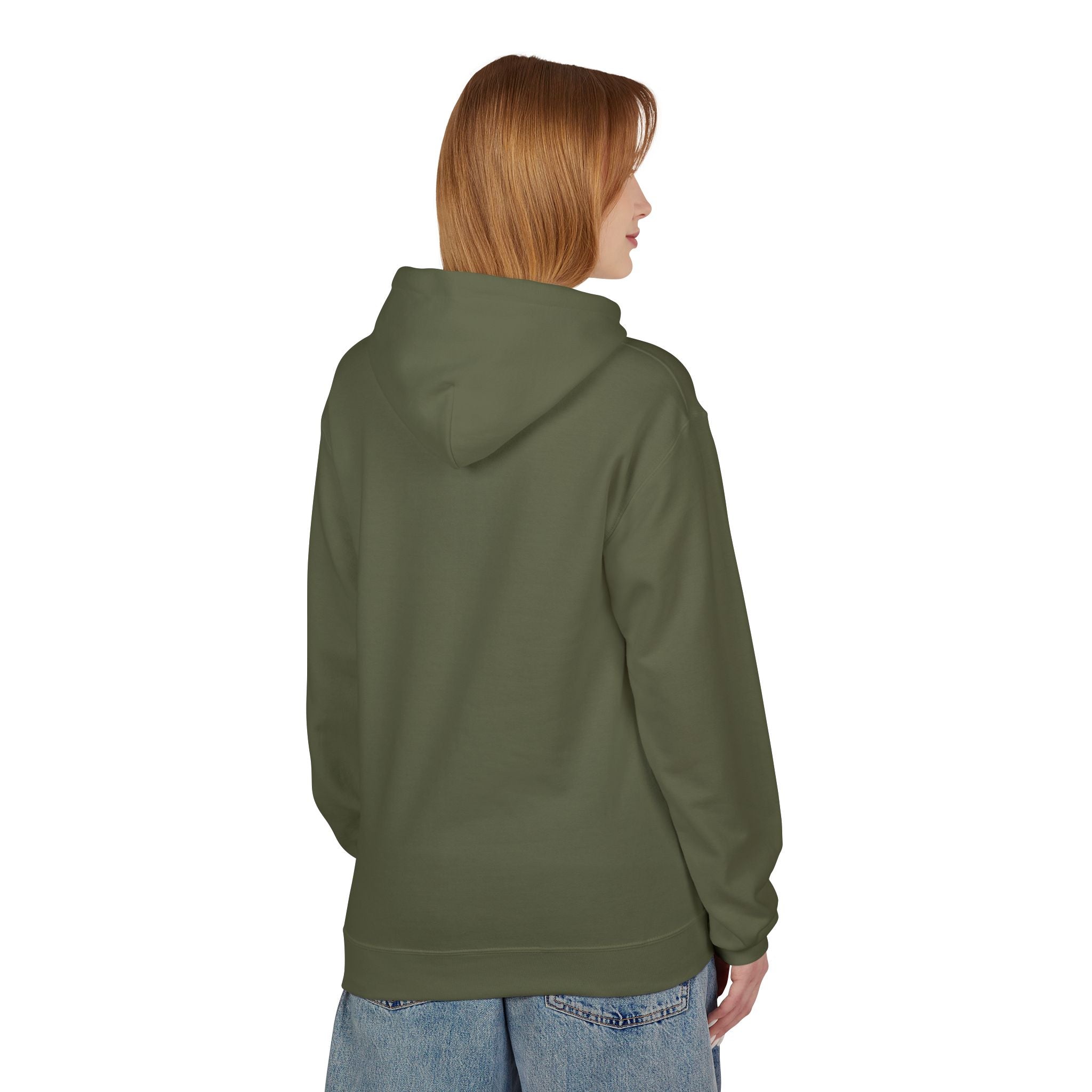 Lost in the Woods Fleece Hoodie - Unisex Midweight Sweatshirt for Outdoor Lovers