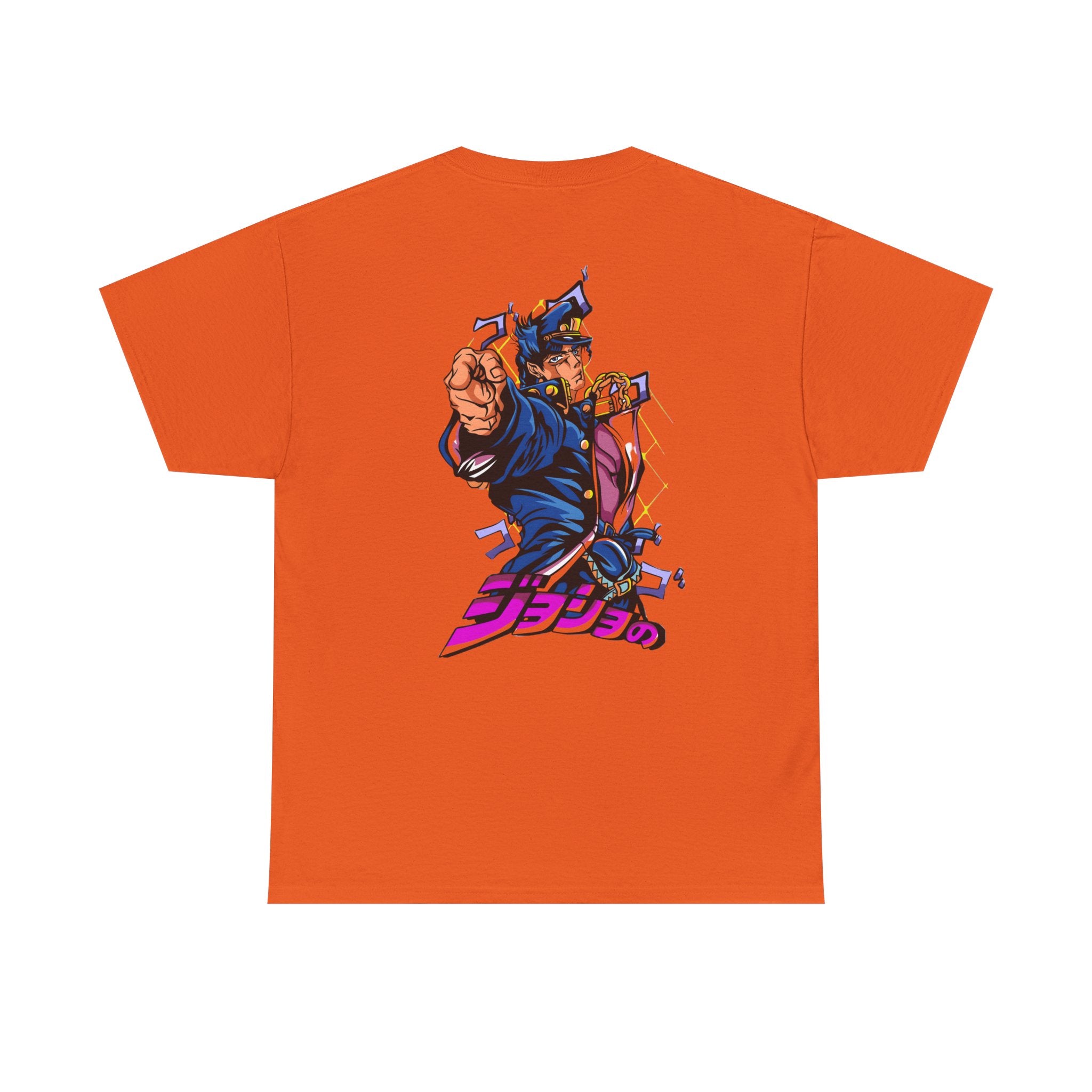 Batman & JoJo's Style Unisex Heavy Cotton Tee, Casual Wear, Graphic Tee, Streetwear, Cool Gift, Anime Shirt