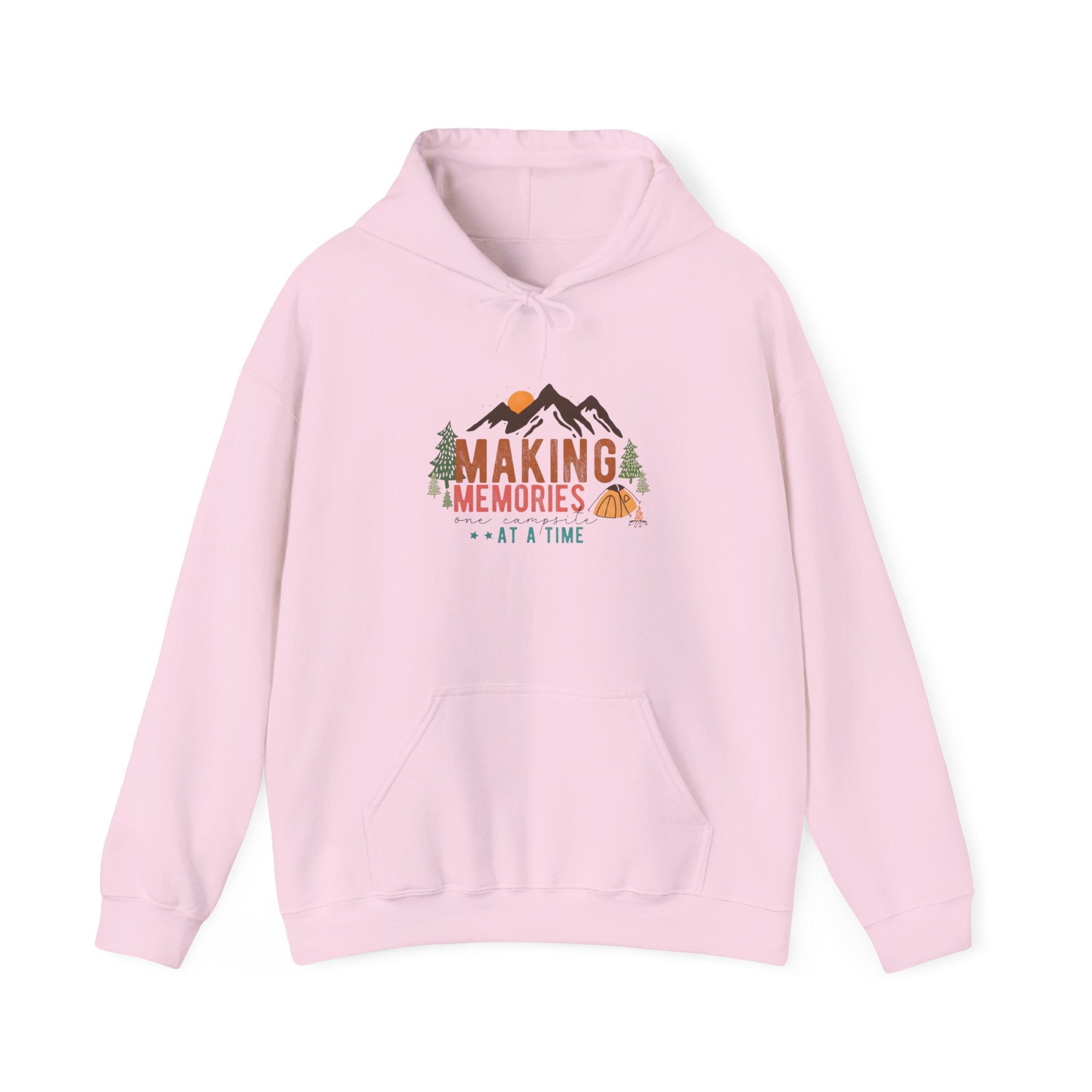 Making Memories Hoodie – Mountain Camping Graphic Pullover
