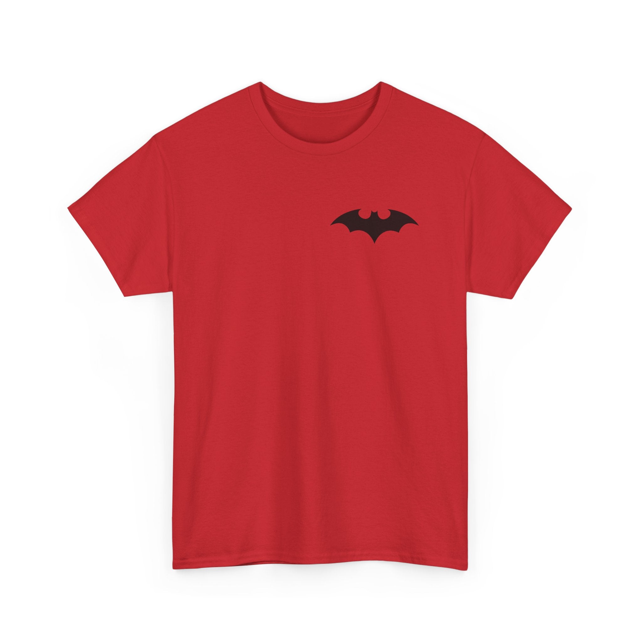 Batman & JoJo's Style Unisex Heavy Cotton Tee, Casual Wear, Graphic Tee, Streetwear, Cool Gift, Anime Shirt