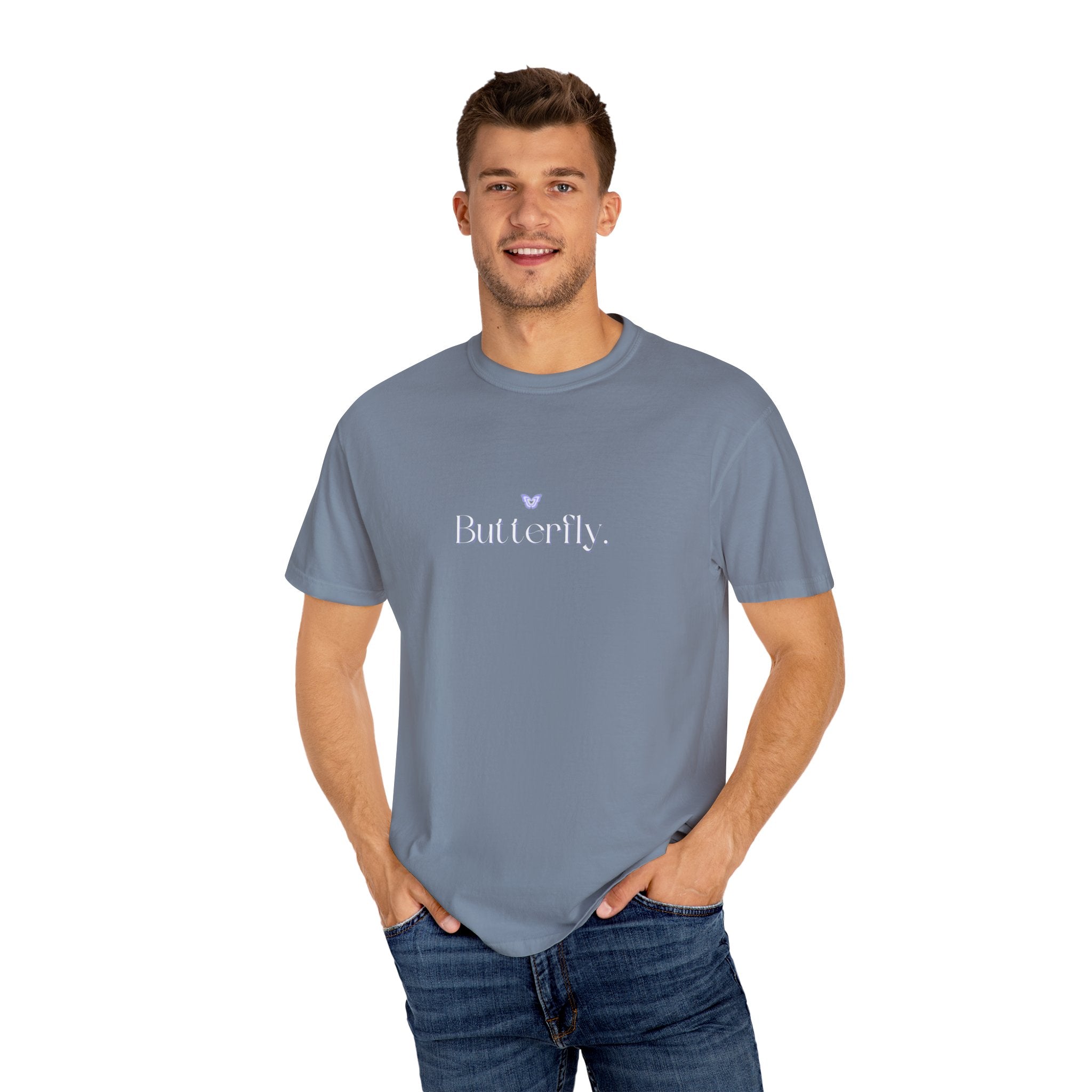 Butterfly Dream Unisex T-Shirt, Soft Cotton Tee, Nature-Inspired Clothing, Gift for Butterfly Lovers, Eco-Friendly Fashion