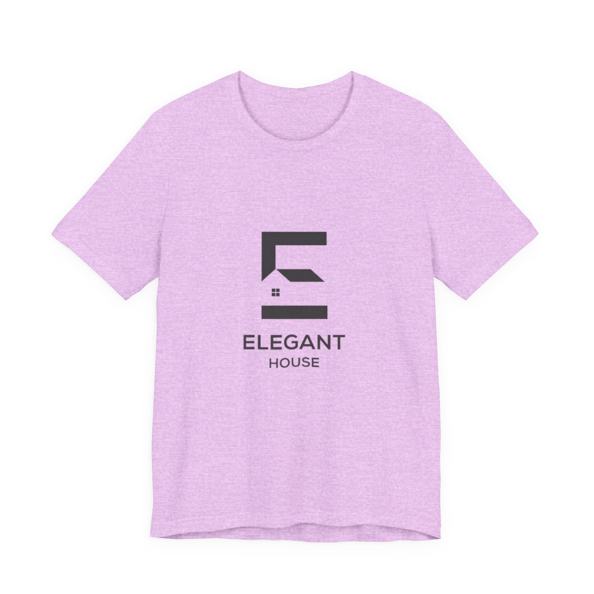 Elegant House Logo T-Shirt — Minimal Real Estate Branding Tee