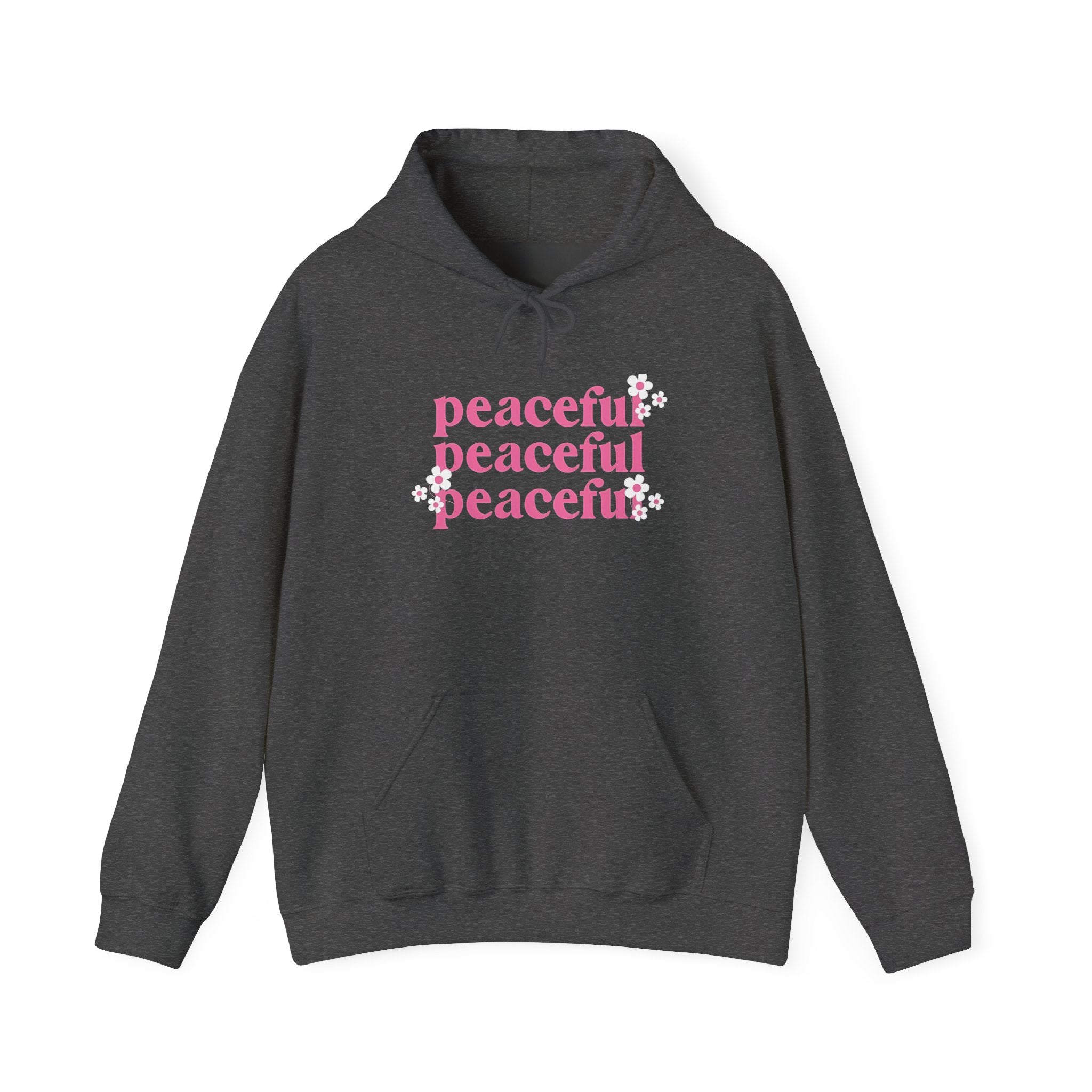 Peaceful Vibes Unisex Hoodie | Cozy Sweatshirt for Relaxation, Ideal Gift for Self-Care, Mindfulness, Casual Wear