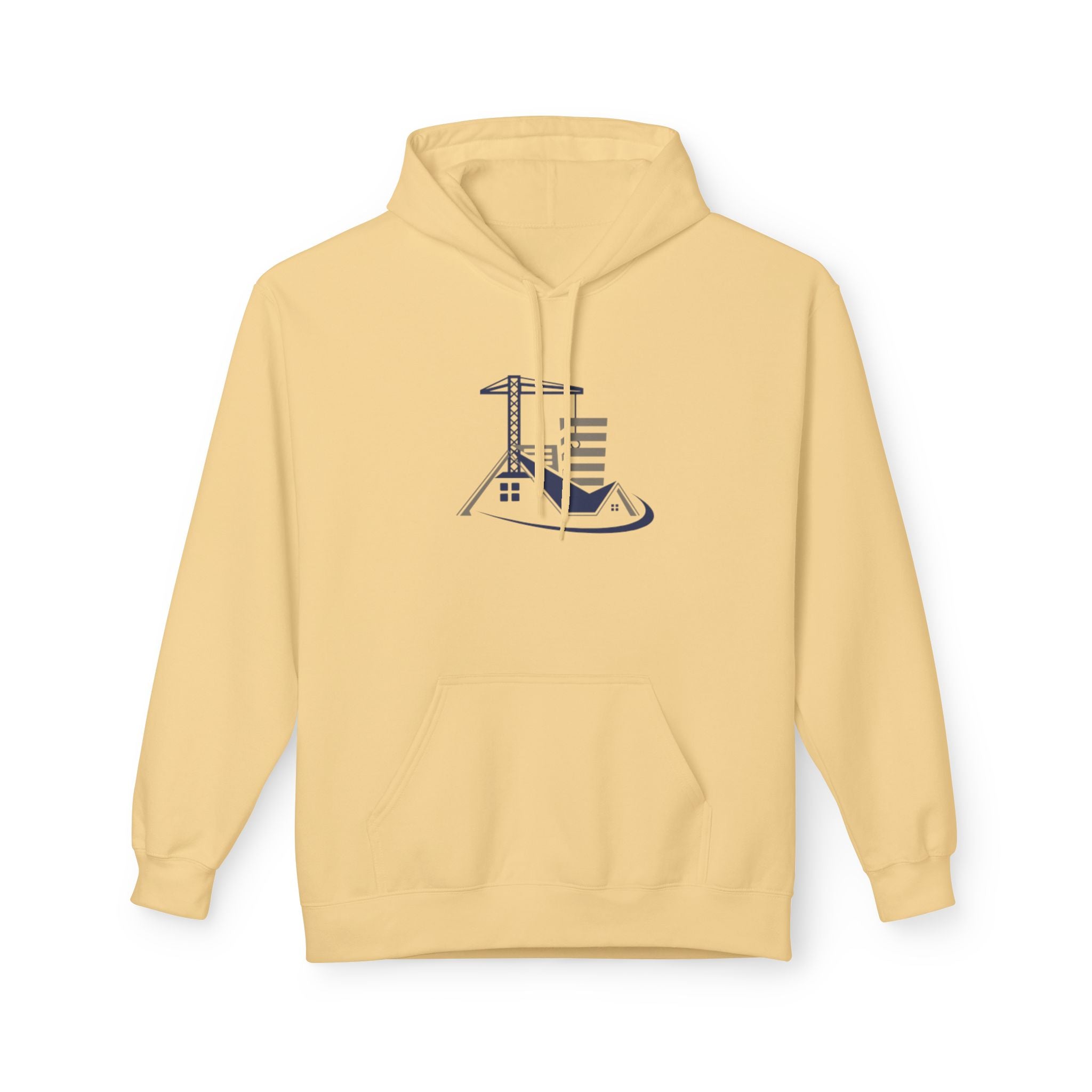 Coastal Lighthouse Hoodie — Minimal Nautical Beach House Graphic