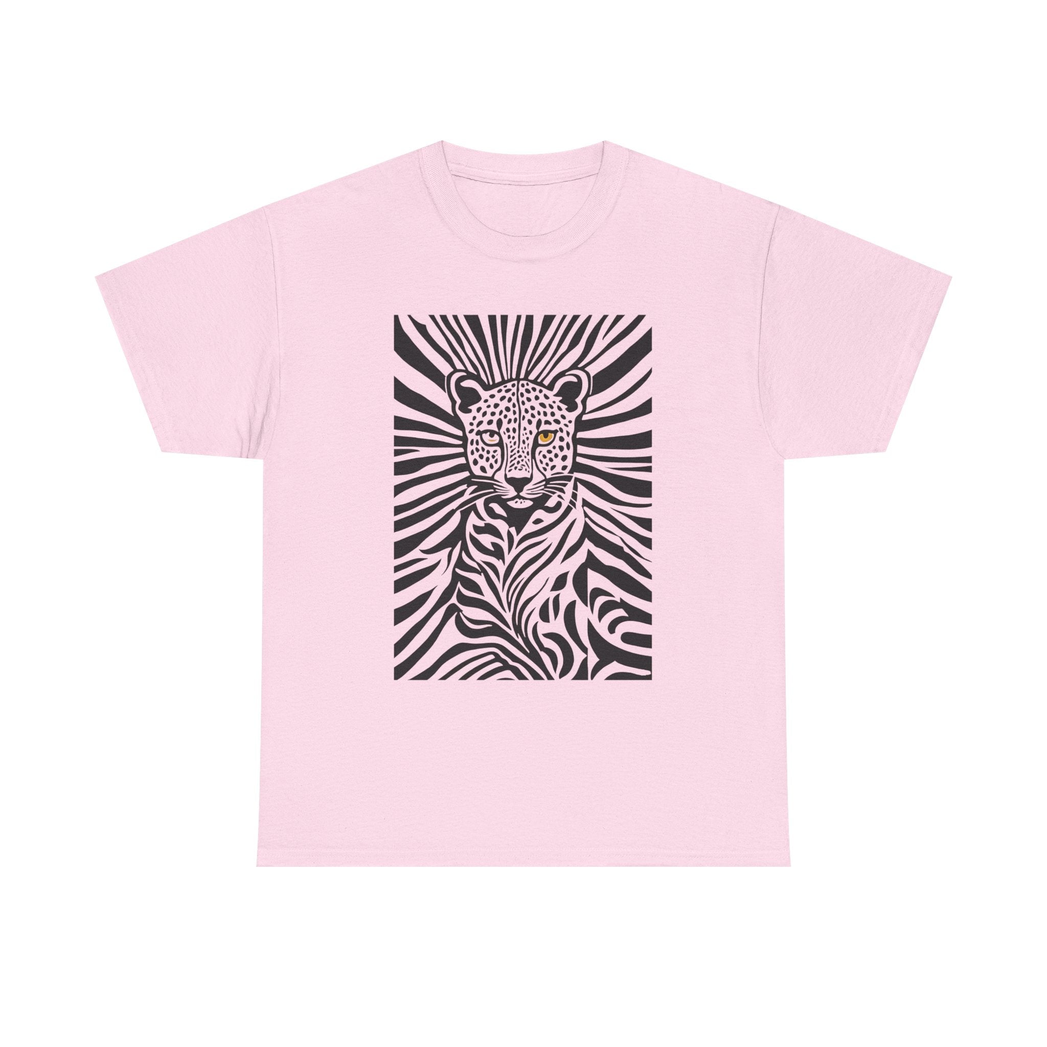 Stylish Animal Print Tee, Unisex Cotton T-Shirt, Wildlife Lover Gift, Casual Everyday Wear, Unique Graphic Tee, Statement Shirt