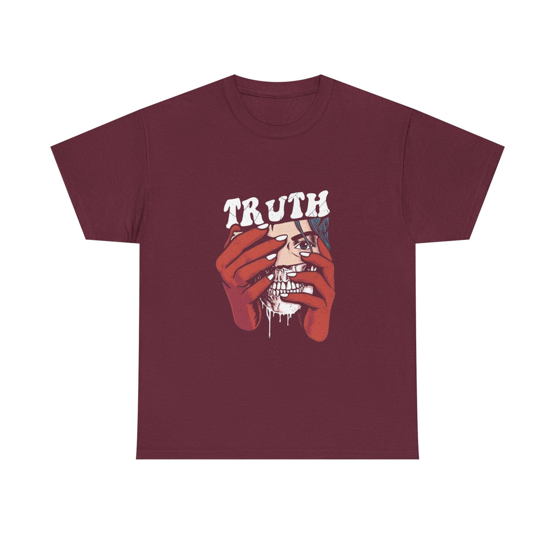 Bold Graphic Tee with 'Truth' Design, Unisex Cotton T-Shirt, Casual Wear, Ideals Statement Shirt, Trendy Gift Idea