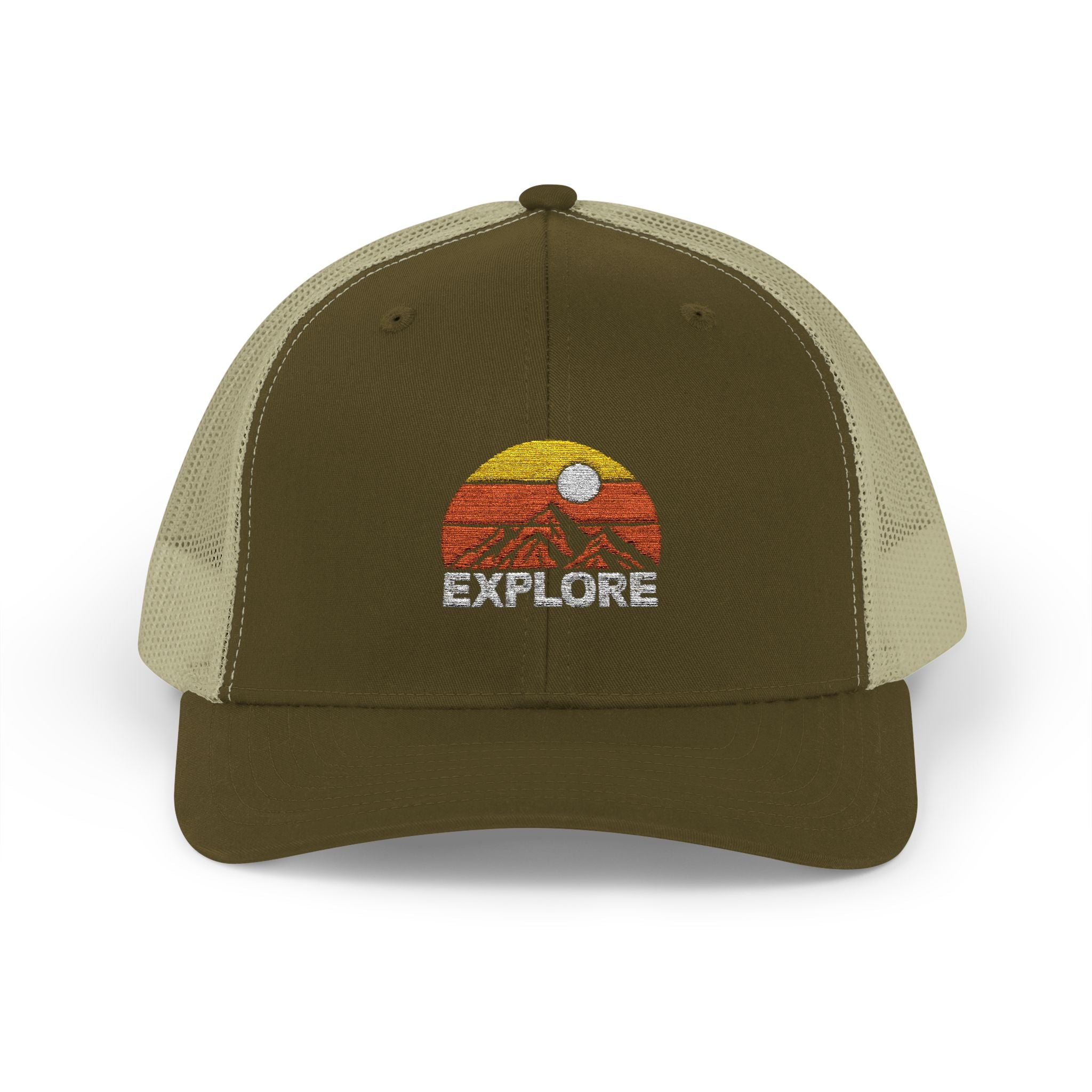 Explore Sunset Trucker Cap