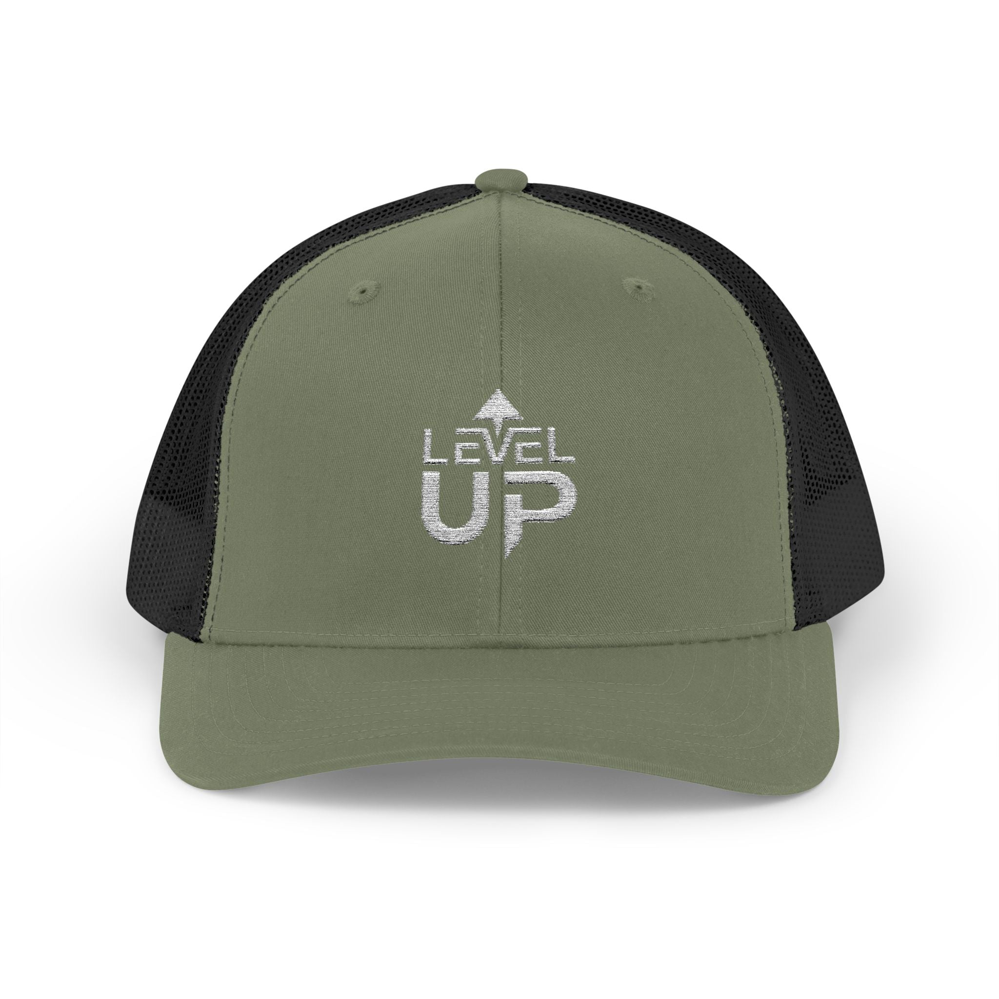 Level Up Trucker Cap – Retro Gamer Snapback Hat