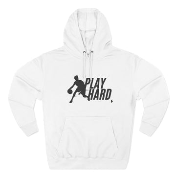 Play Hard Basketball Hoodie - Athletic Sportswear Pullover