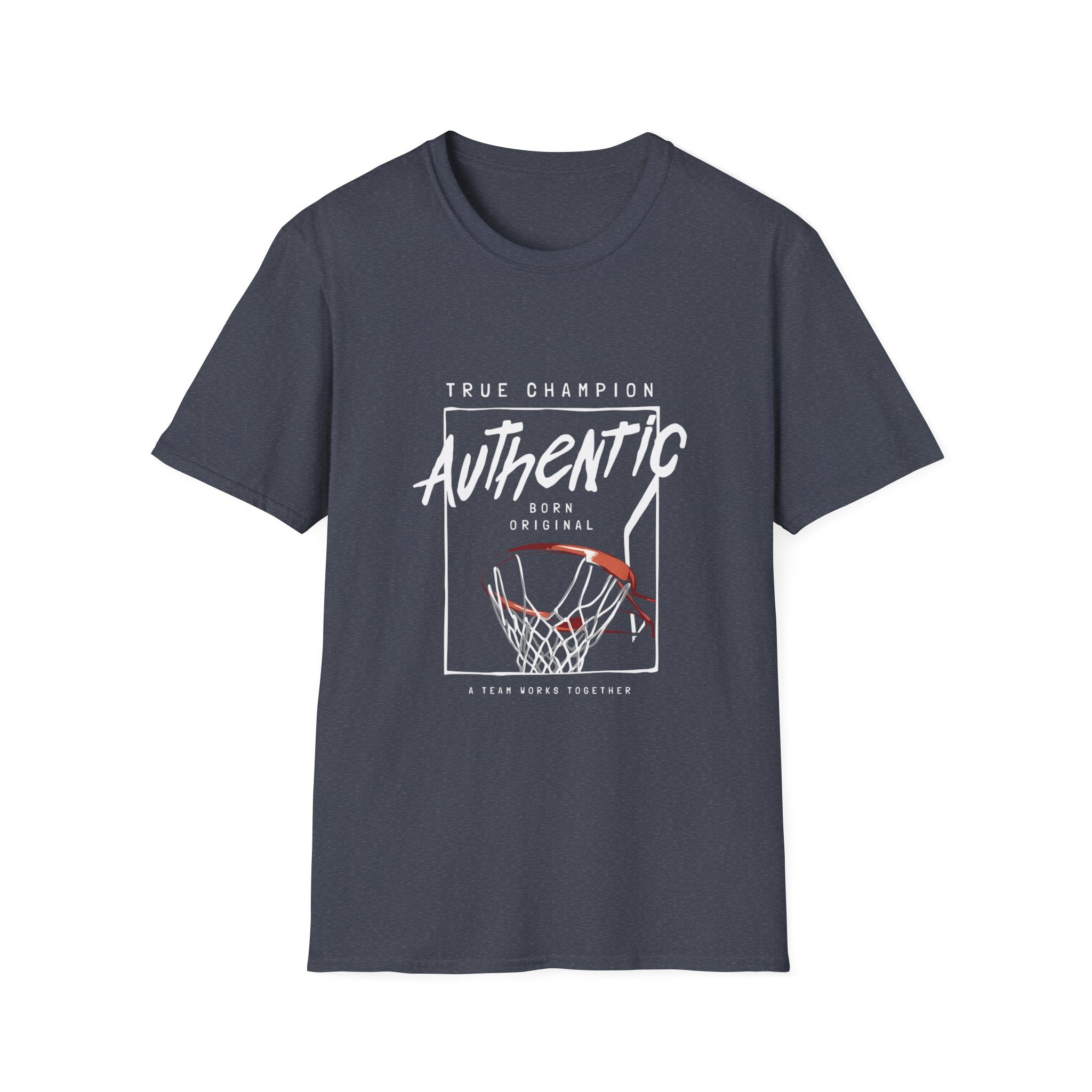 Authentic Hoop Basketball T-Shirt — True Champion Graphic Tee